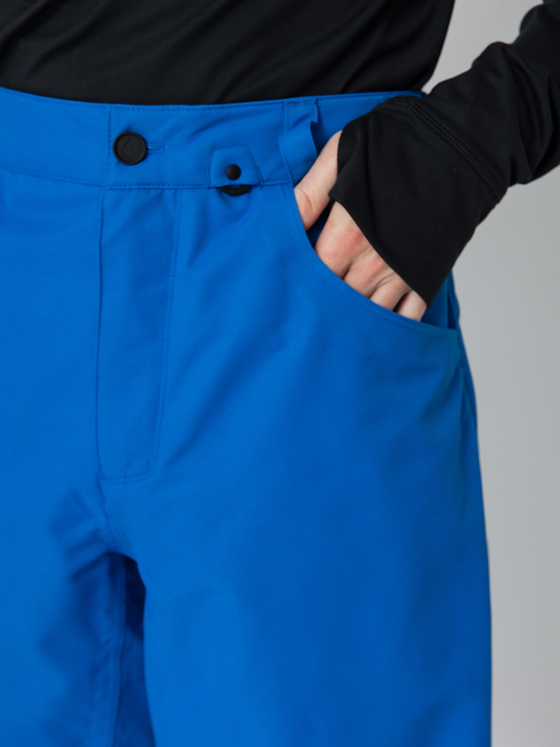 Mens Volcom 5 Pocket Snowboard pants (electric blue)
