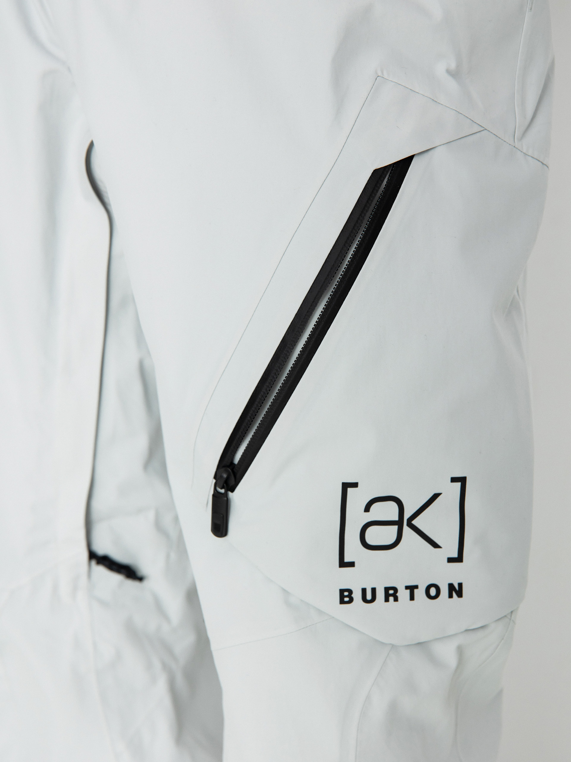 Mens Burton Ak Gore Tex Cyclic Bib Snowboard pants (gray cloud)