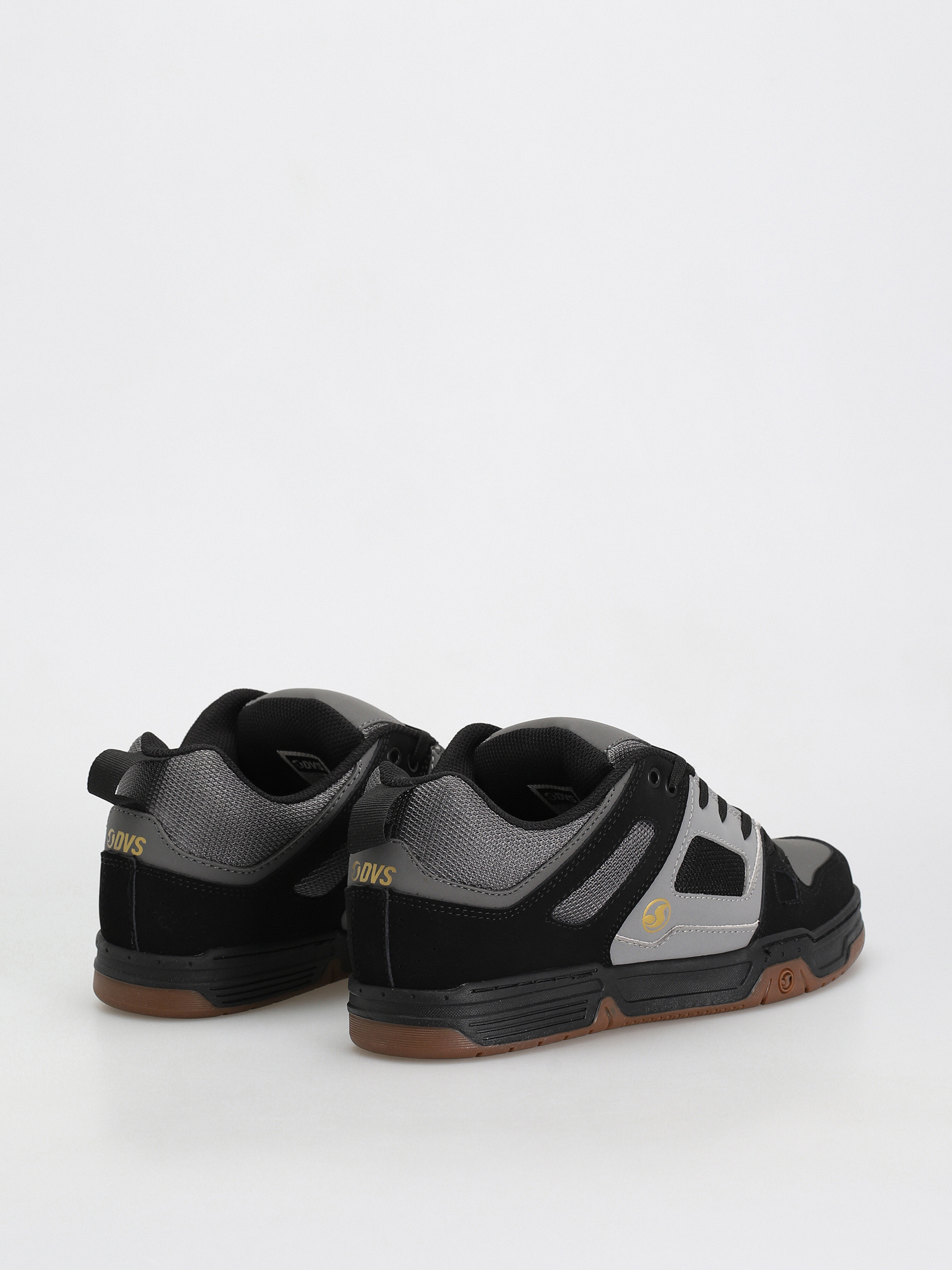 DVS Gambol Shoes (black charcoal gold nubuck)