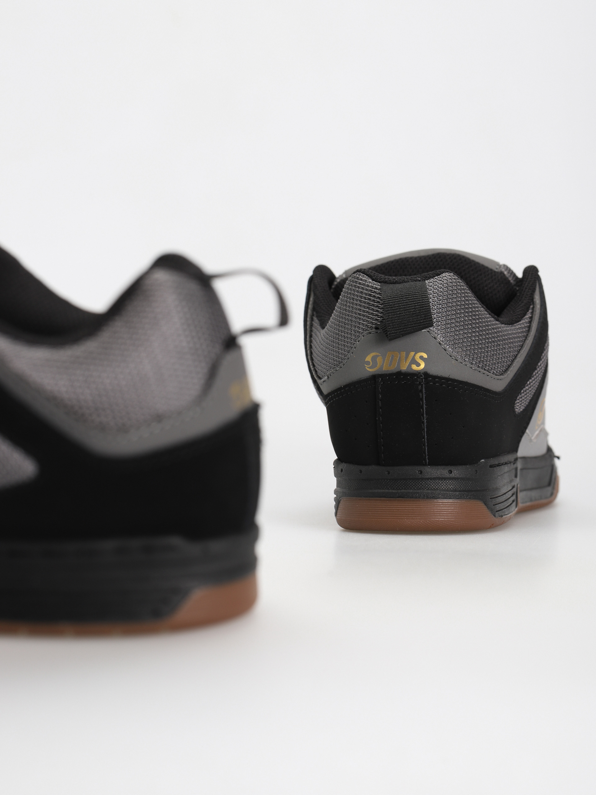 DVS Gambol Shoes (black charcoal gold nubuck)