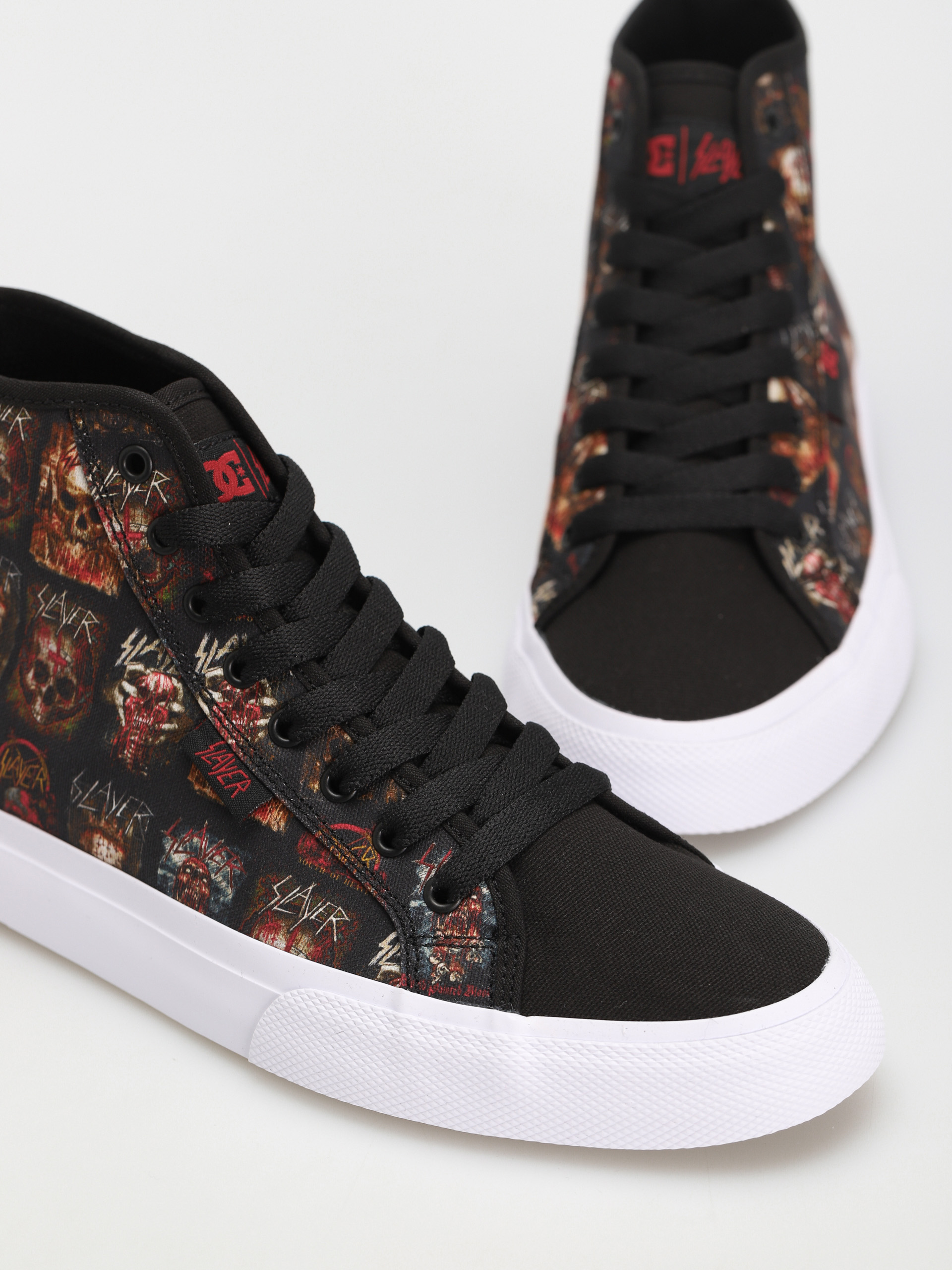 DC X Slayer Manual H Shoes (black/white print)