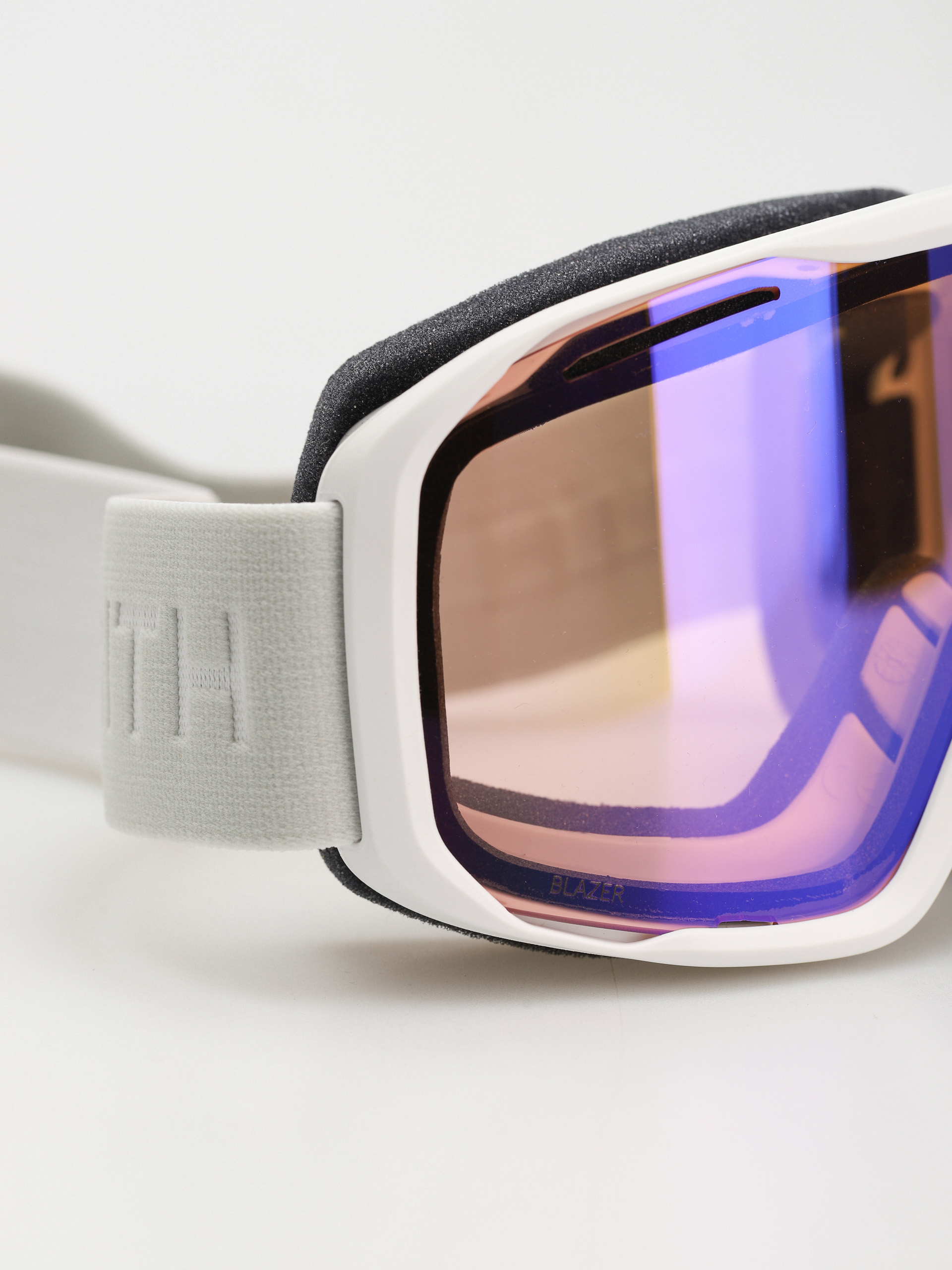 Smith Blazer Goggles (white/blue sensor mirror)