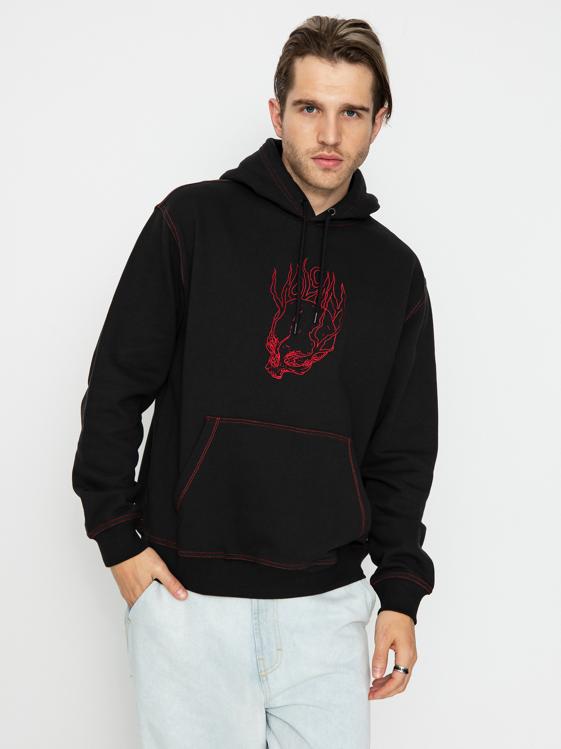 Volcom burned 2025 down hoodie