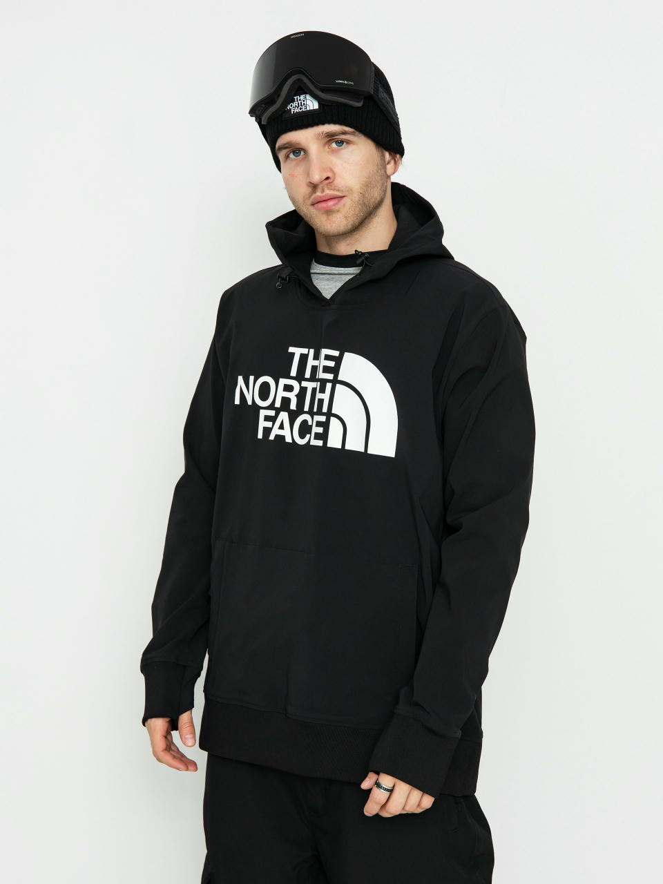 Mens The North Face Tekno Logo HD Active sweatshirt (tnf black)