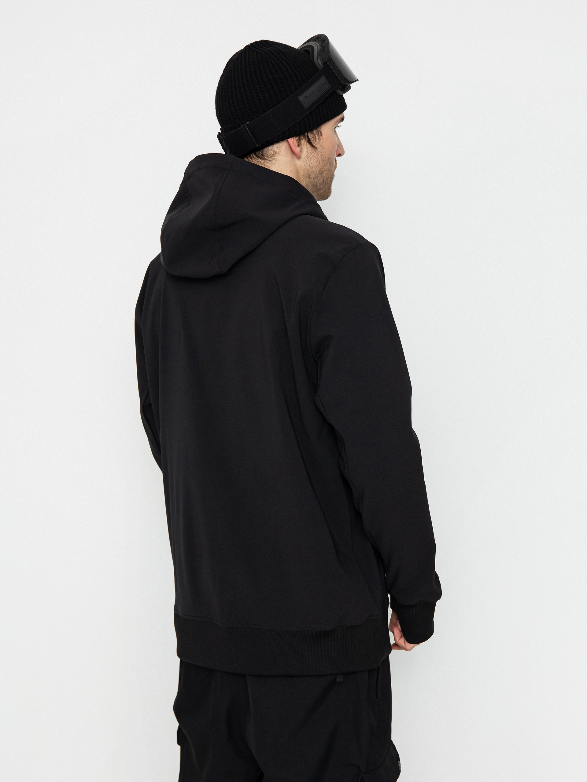 Mens The North Face Tekno Logo HD Active sweatshirt (tnf black)