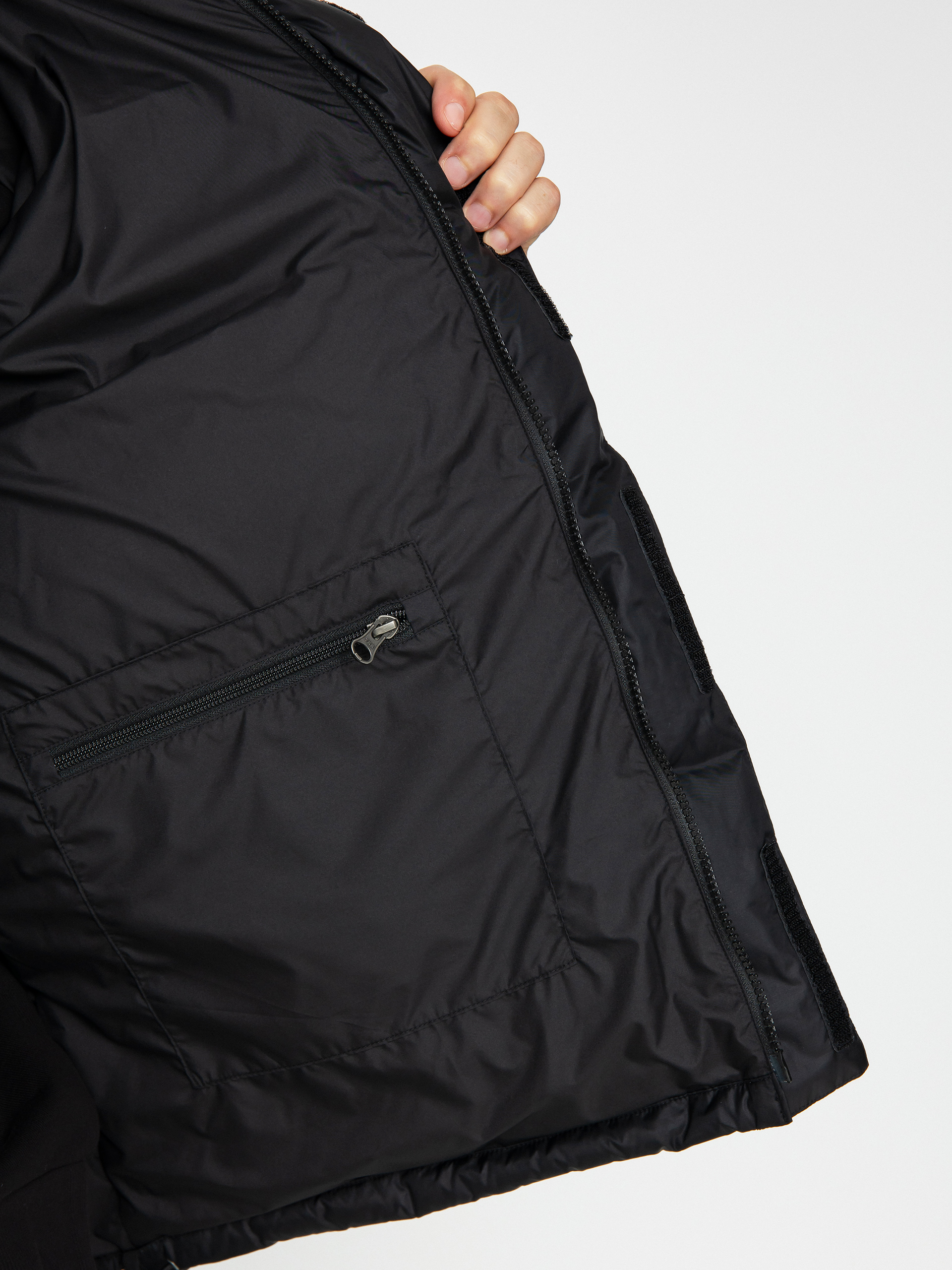 The North Face Hmlyn Down Parka Jacket (tnf black abst ysmp/nfb)