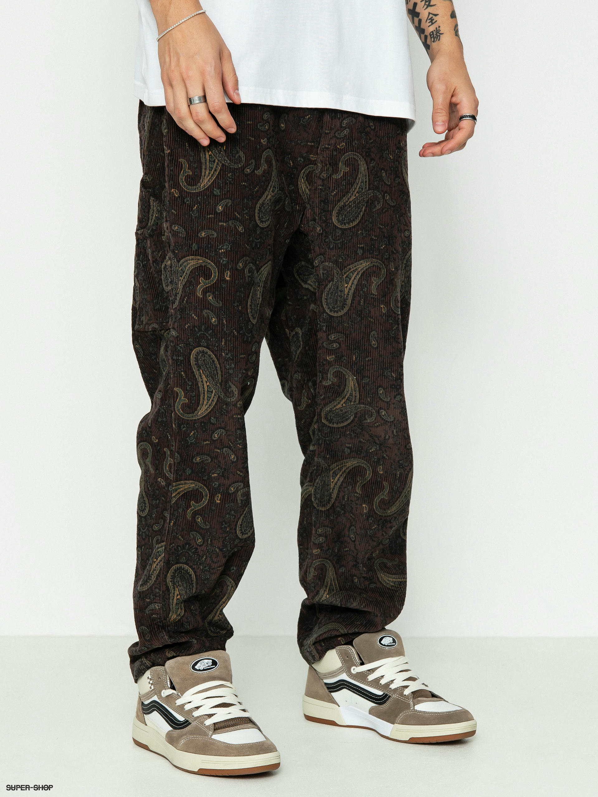 Carhartt WIP Flint Pants (paisley print buckeye)