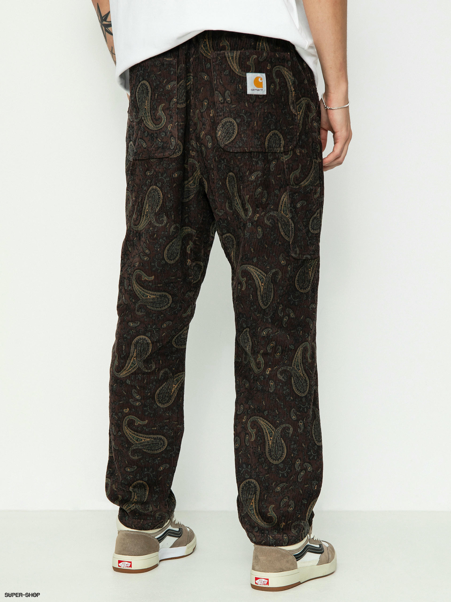 Carhartt WIP Flint Pants (paisley print buckeye)