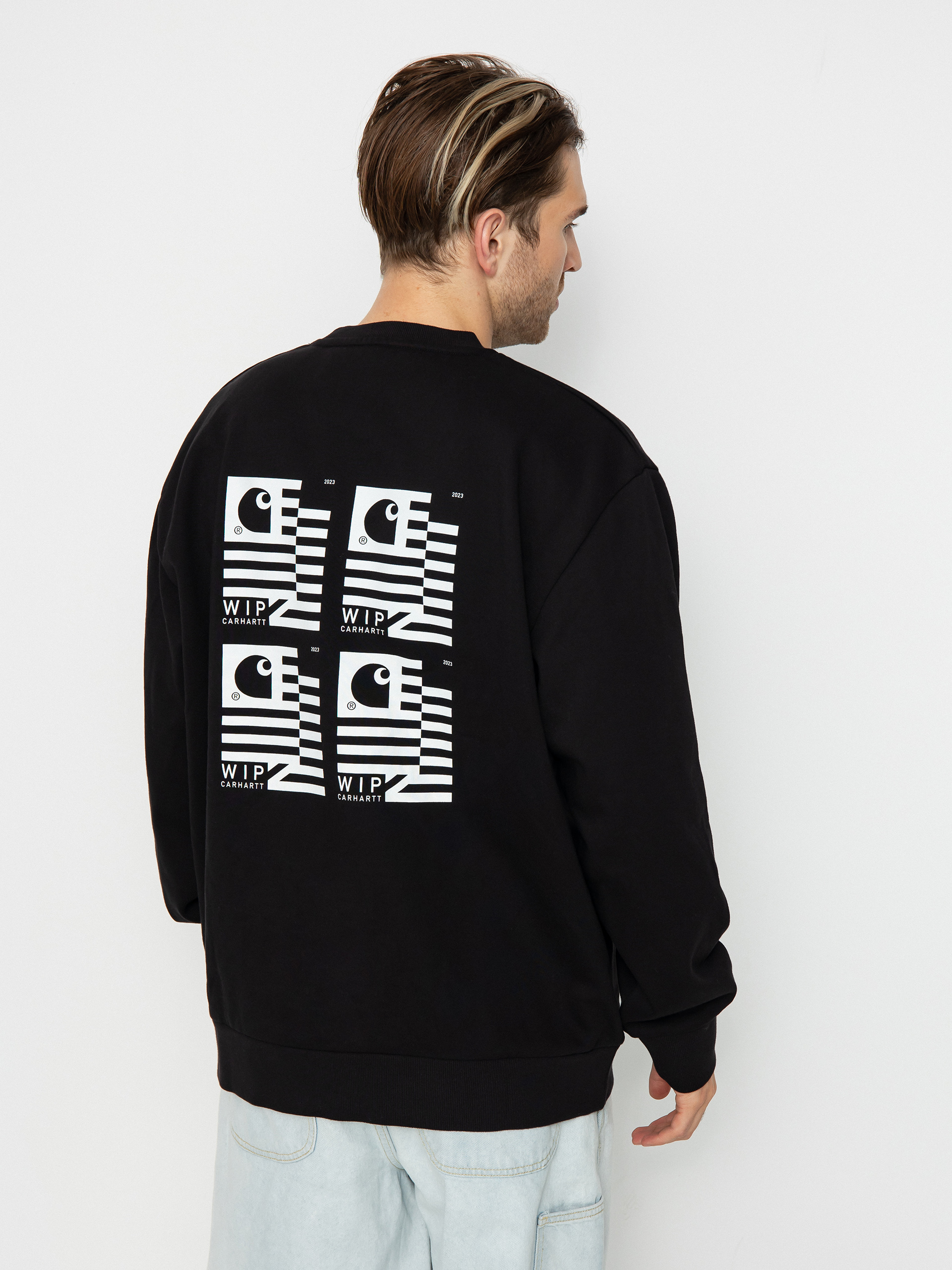 Carhartt WIP Stamp State Sweatshirt (black/white)