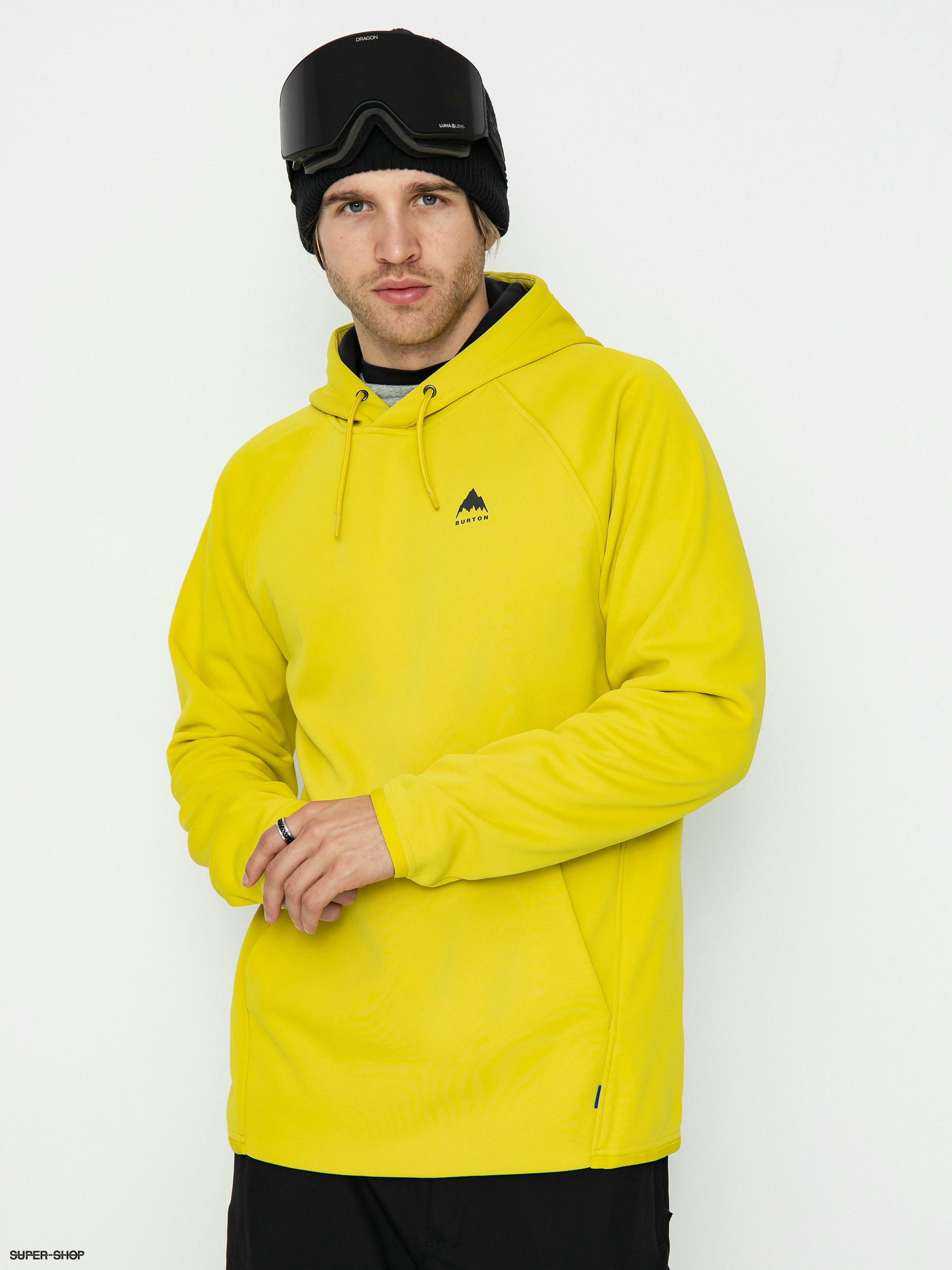 Burton Crown Weatherproof HD Hoodie sulfur