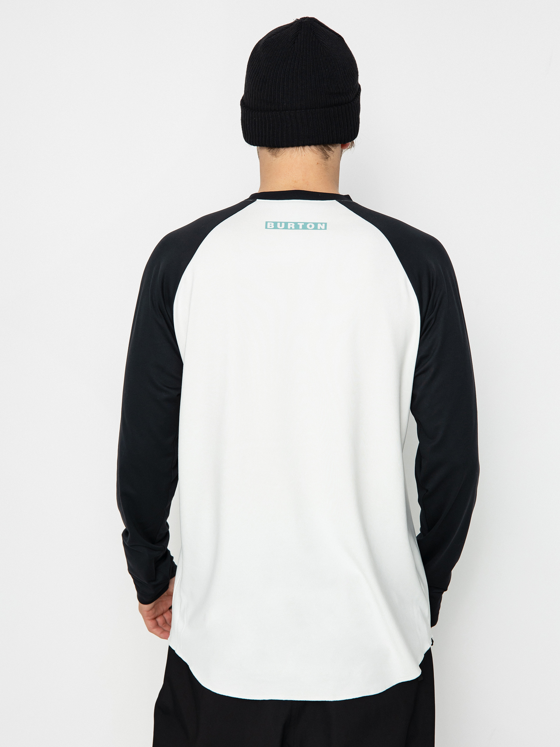 Herren Burton Roadie Base Layer Tech Longsleeve (true black/stout white)