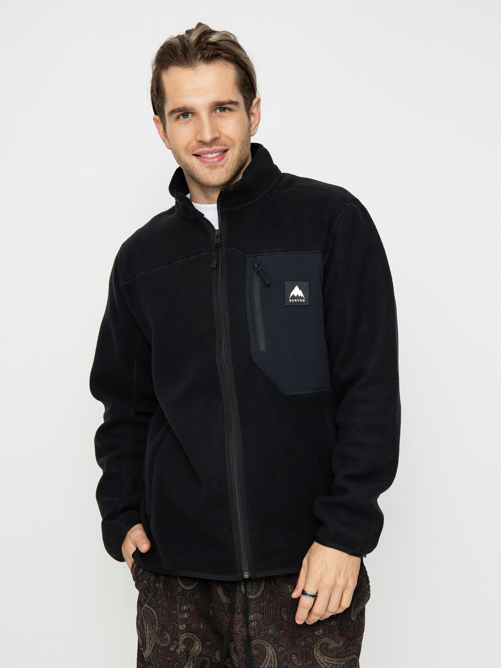 Burton Hoodie Brtn Fz ZHD - black (true black)