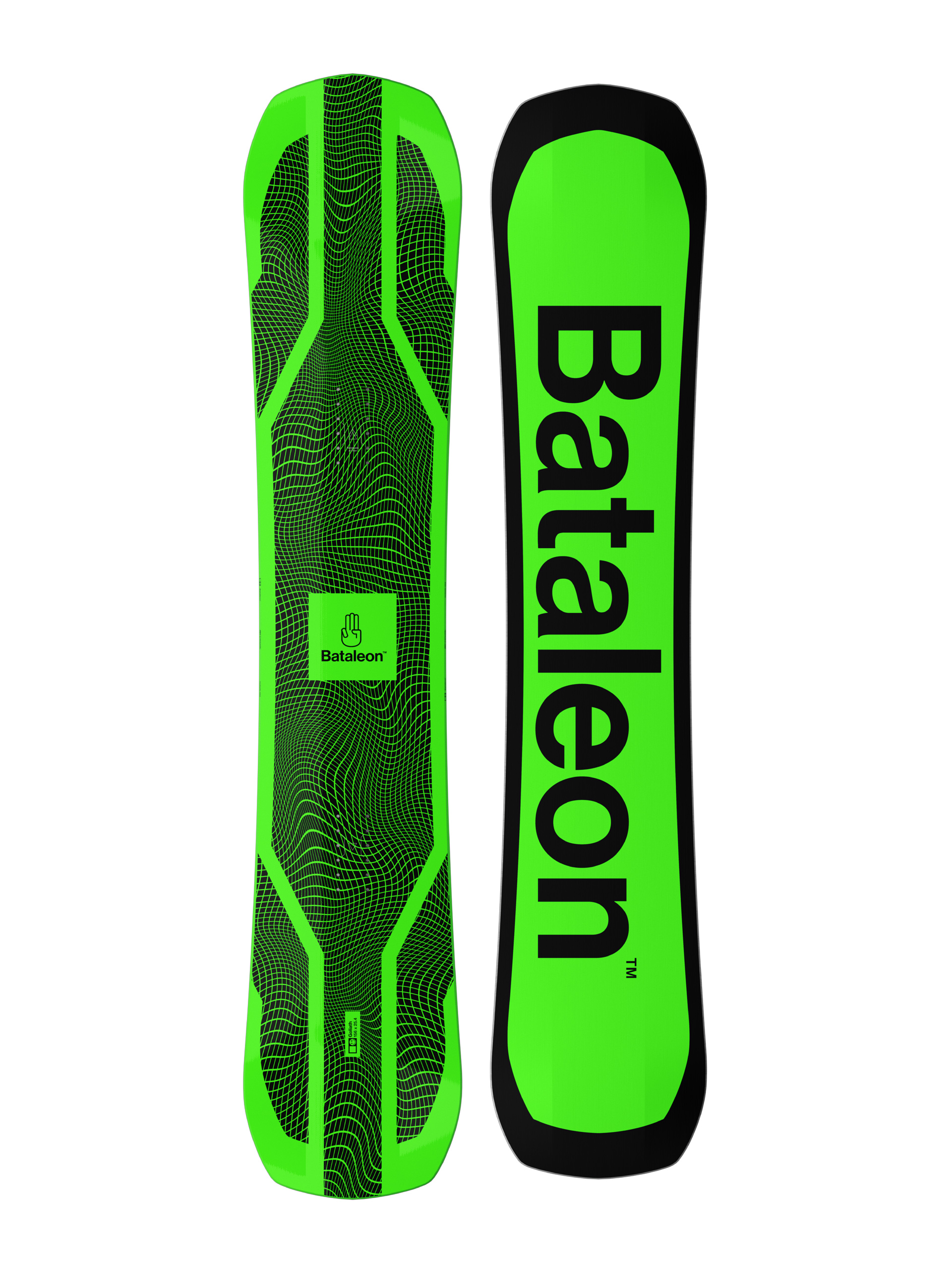 Bataleon Goliath Snowboard black, green