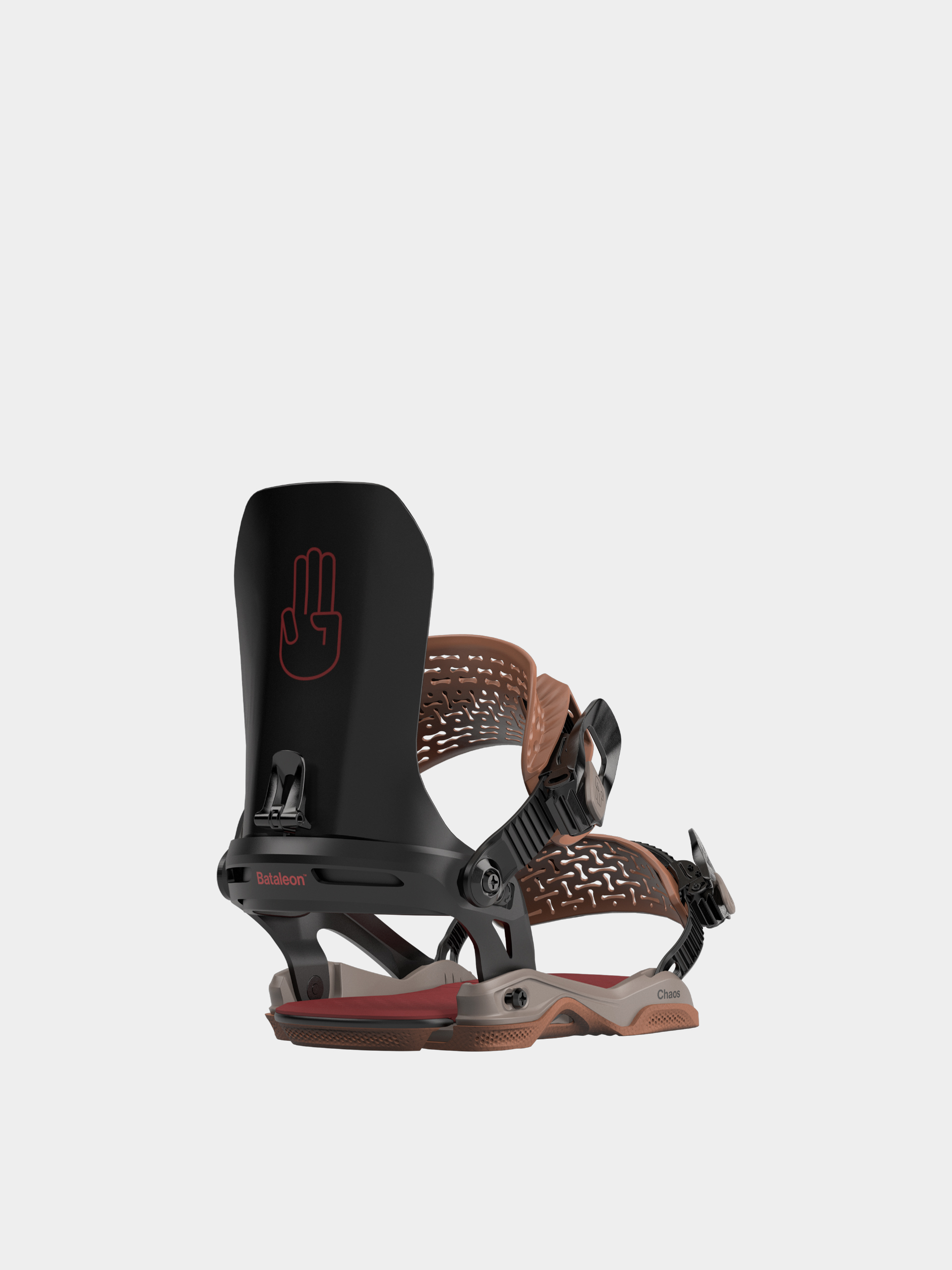 Mens Bataleon Chaos Snowboard bindings (brown)