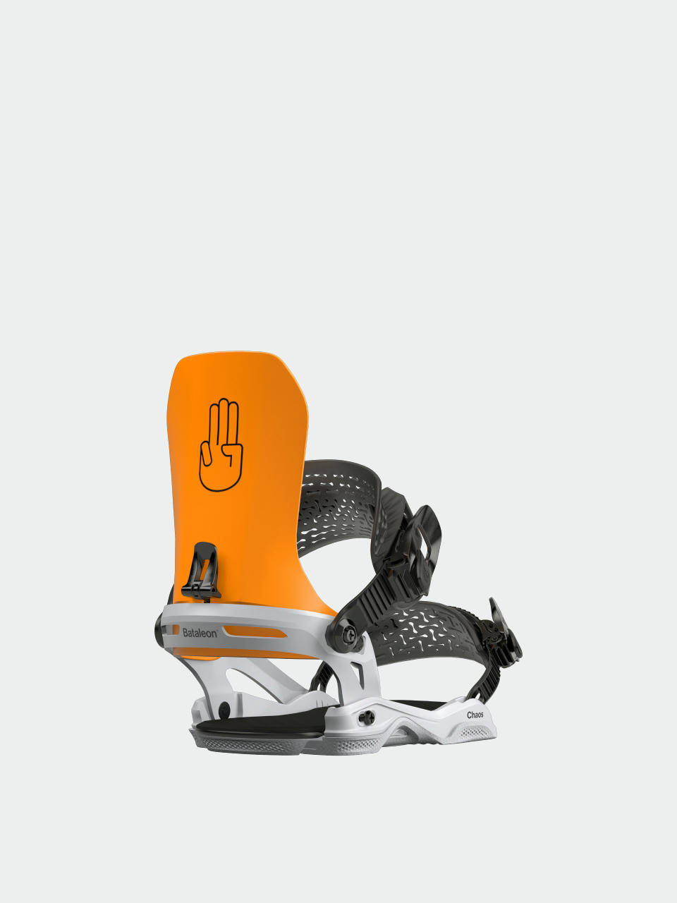 Mens Bataleon Chaos Snowboard bindings (orange)