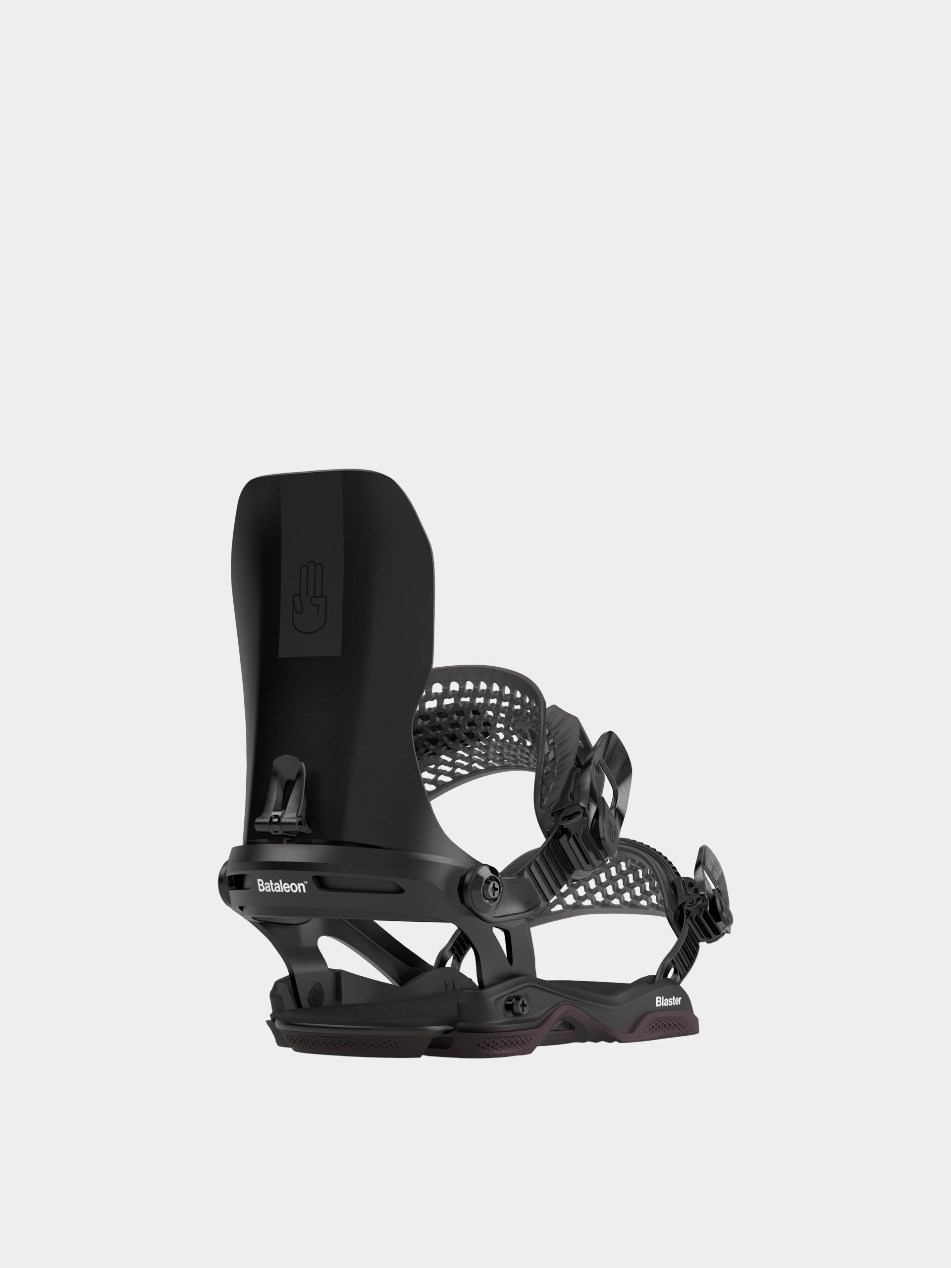 Mens Bataleon Blaster Asymwrap Snowboard bindings (black)