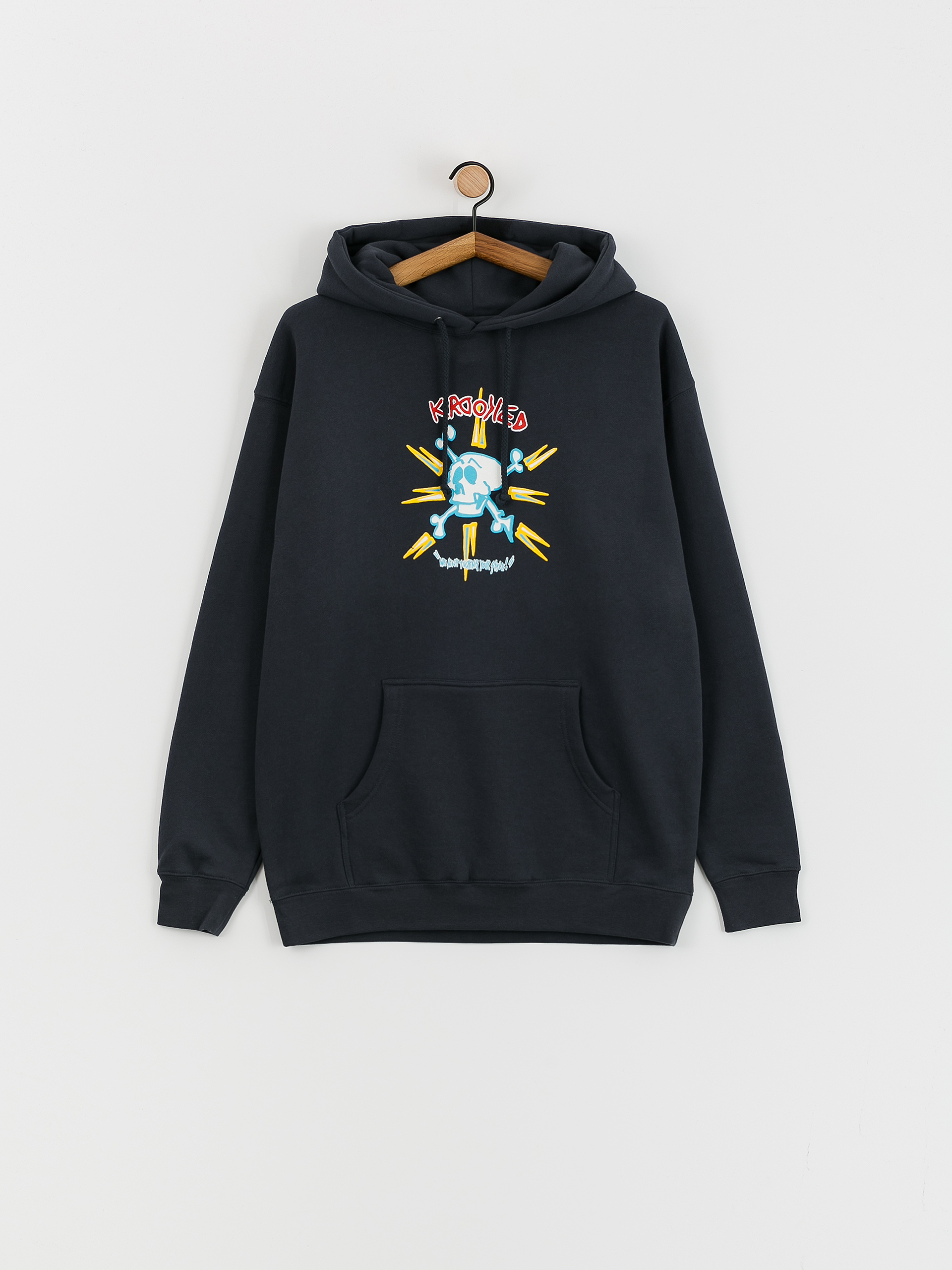 Krooked Style HD Hoodie (slate blue/multi)