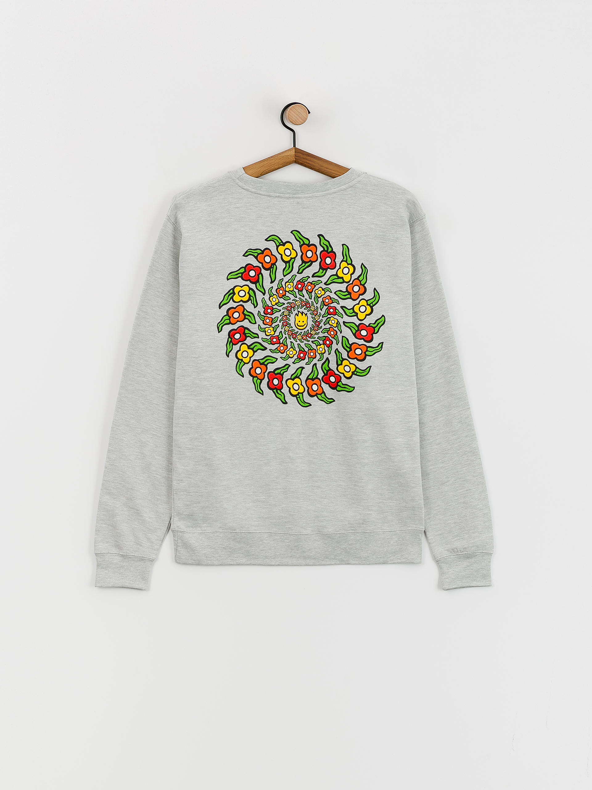 Spitfire Gonz Flwr Swl Sweatshirt (heather grey)