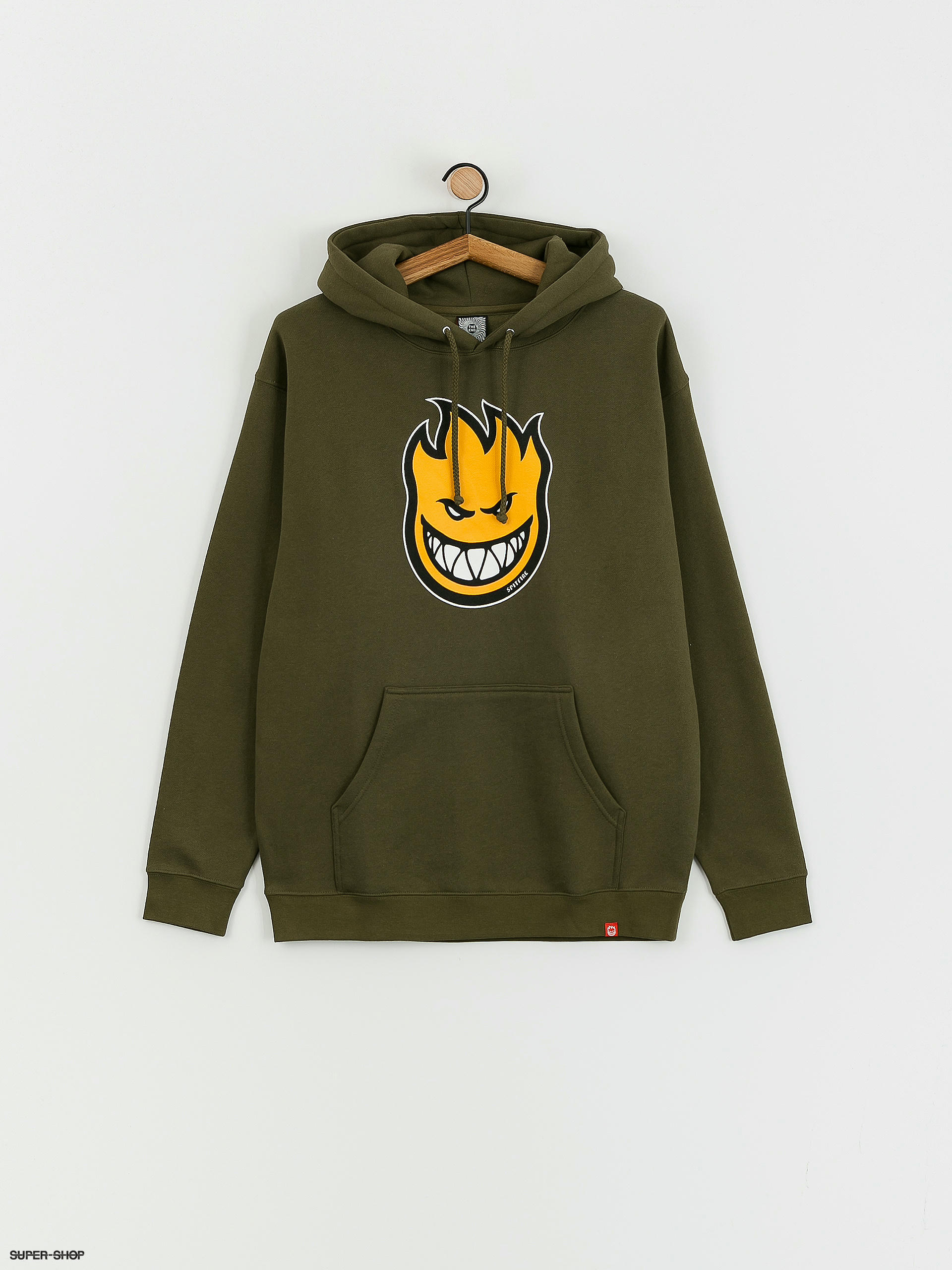 Green top spitfire hoodie