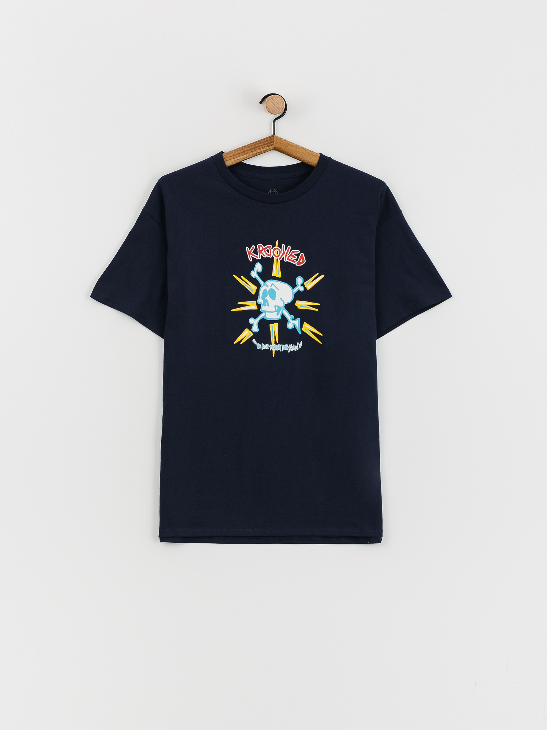 Krooked Style T-shirt (navy/multi)