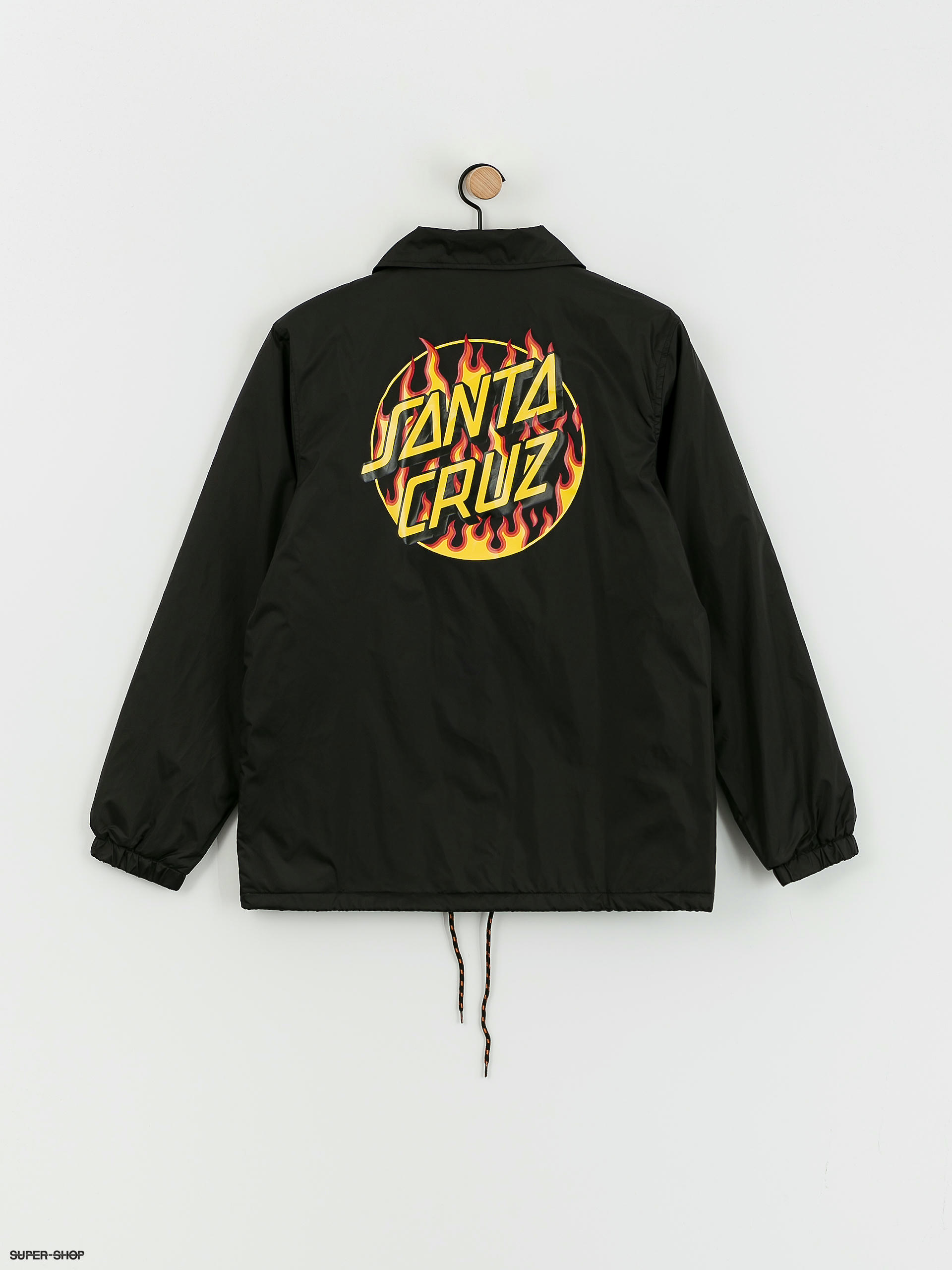 Thrasher flame cheap coach jacket