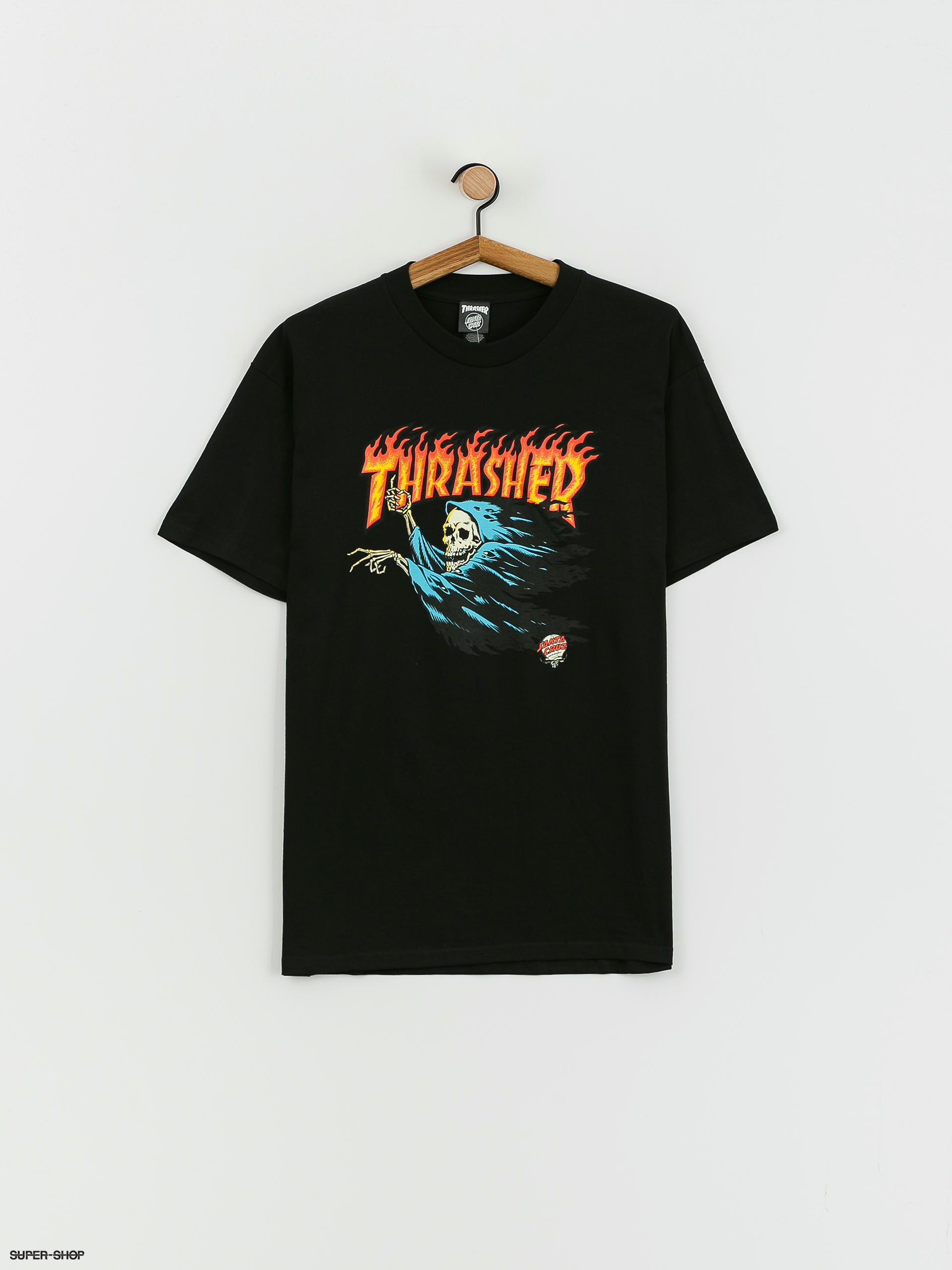 Santa Cruz X Thrasher O Brien Reaper T shirt black