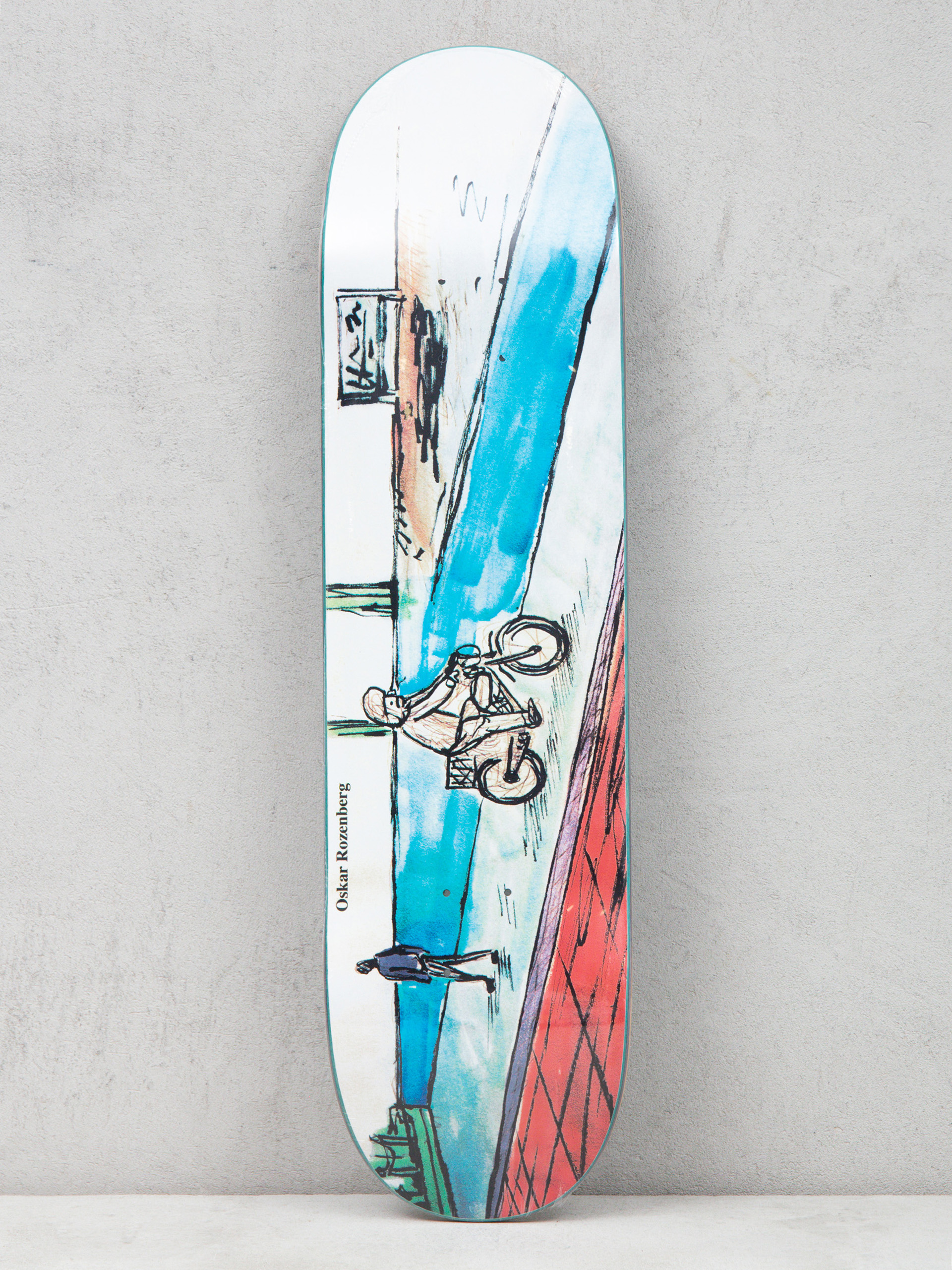 Polar Skate Oskar Rozenberg West Harbour Deck (white)