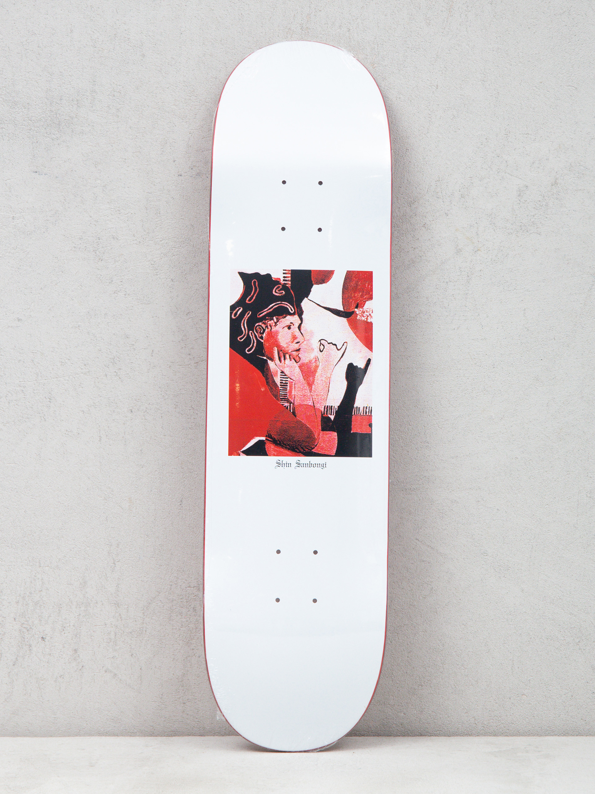 Polar Skate Shin Sanbongi Contact Deck (white)