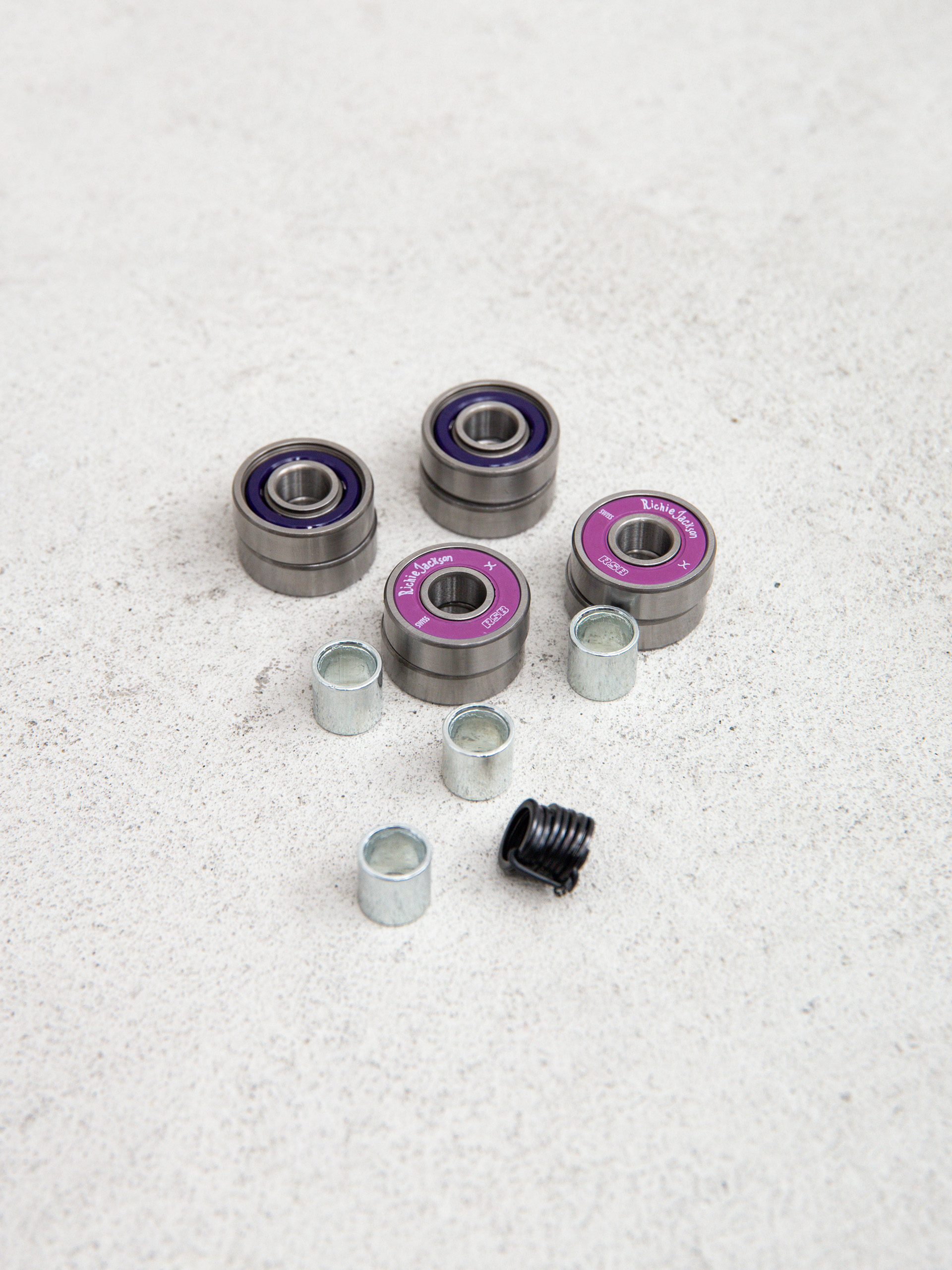 Rock Star Bearings RSB X Rickie Jackson Bearings (silver/purple)