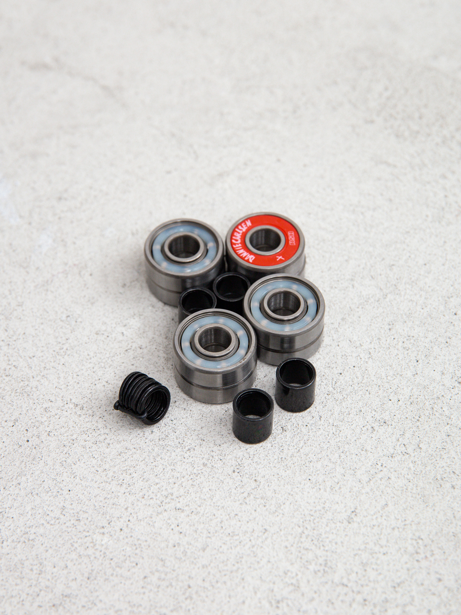 Rock Star Bearings RSB X Dannie Carlsen Bearings (silver/red)