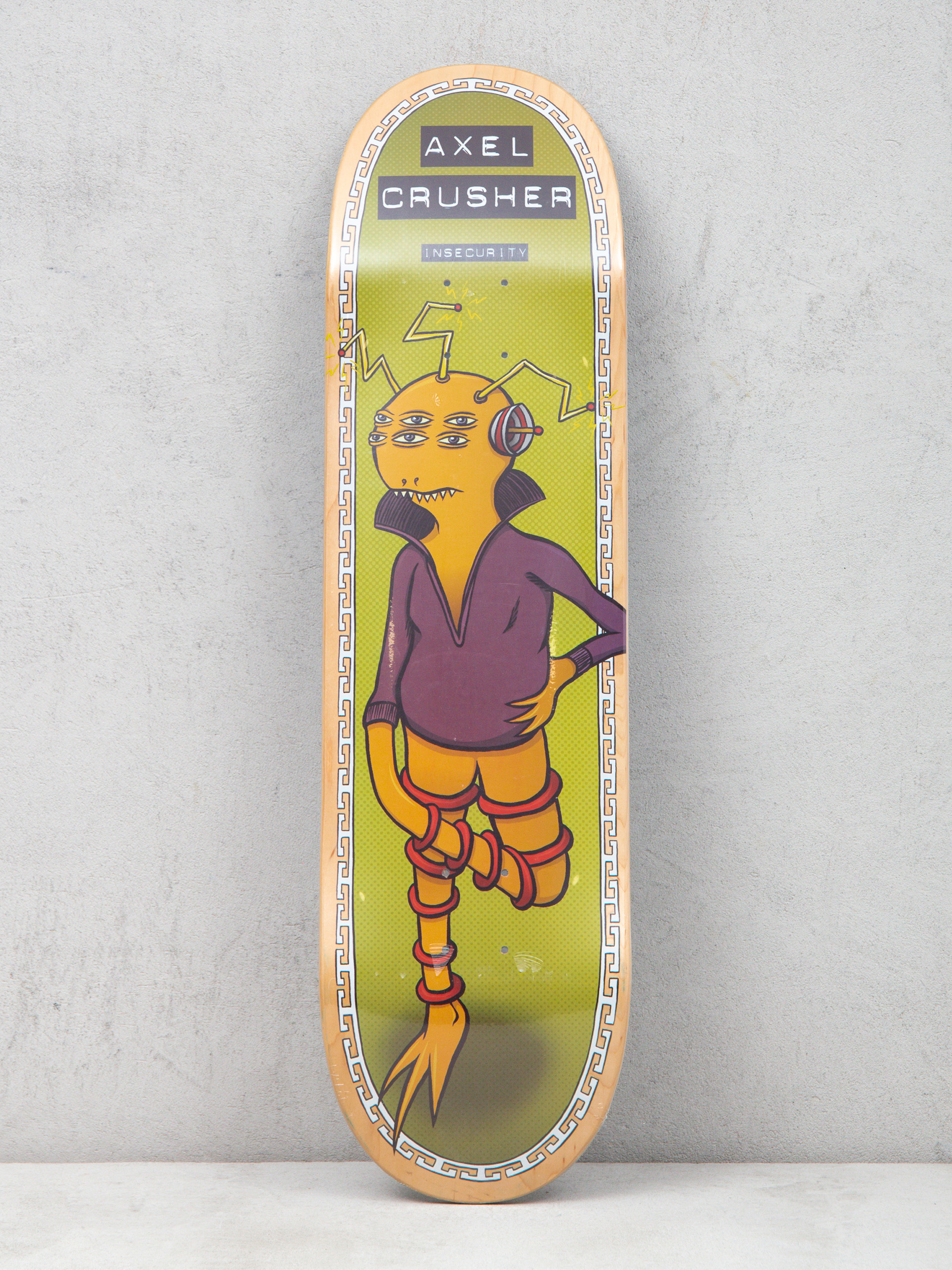 Toy Machine Alex Insecurity Deck (green)