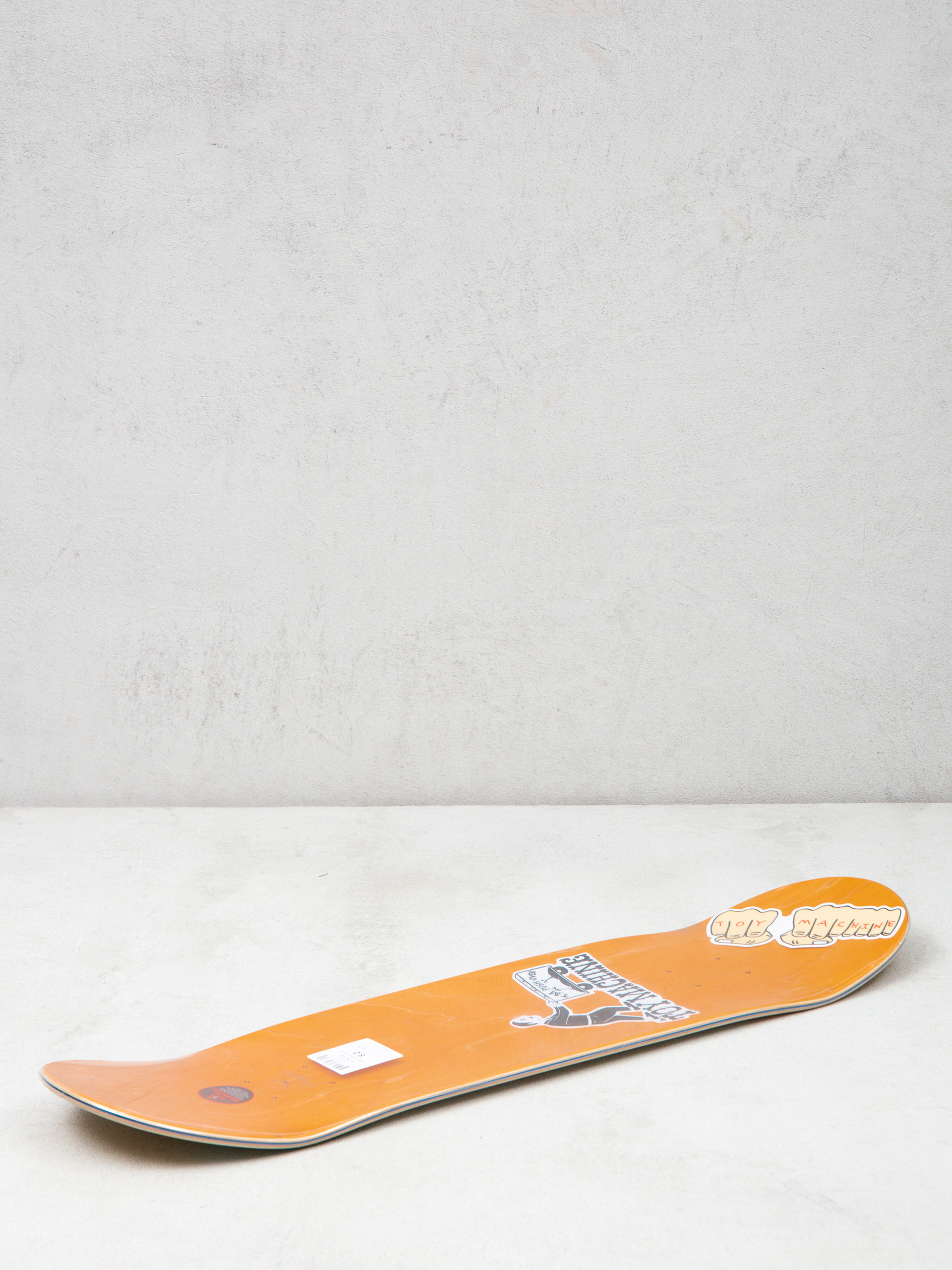 Toy Machine Axel Kilgallen Ds Deck (mustard/mint/white)