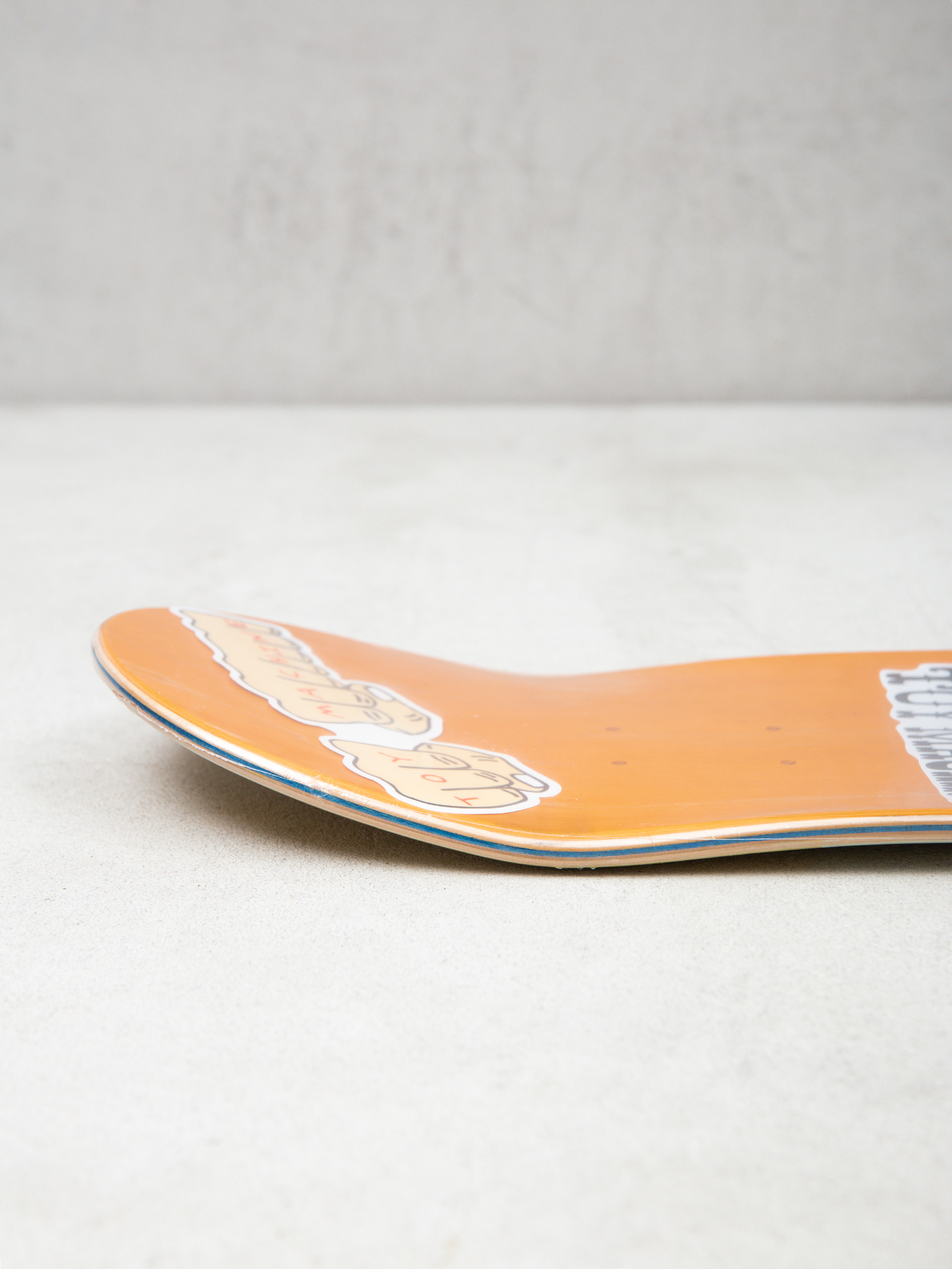 Toy Machine Axel Kilgallen Ds Deck (mustard/mint/white)
