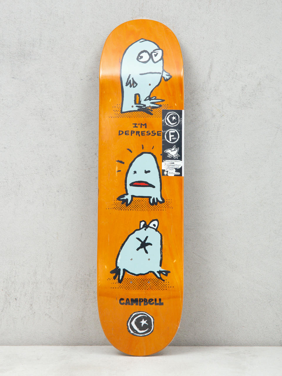 Foundation Aidan Depressed Deck (orange)