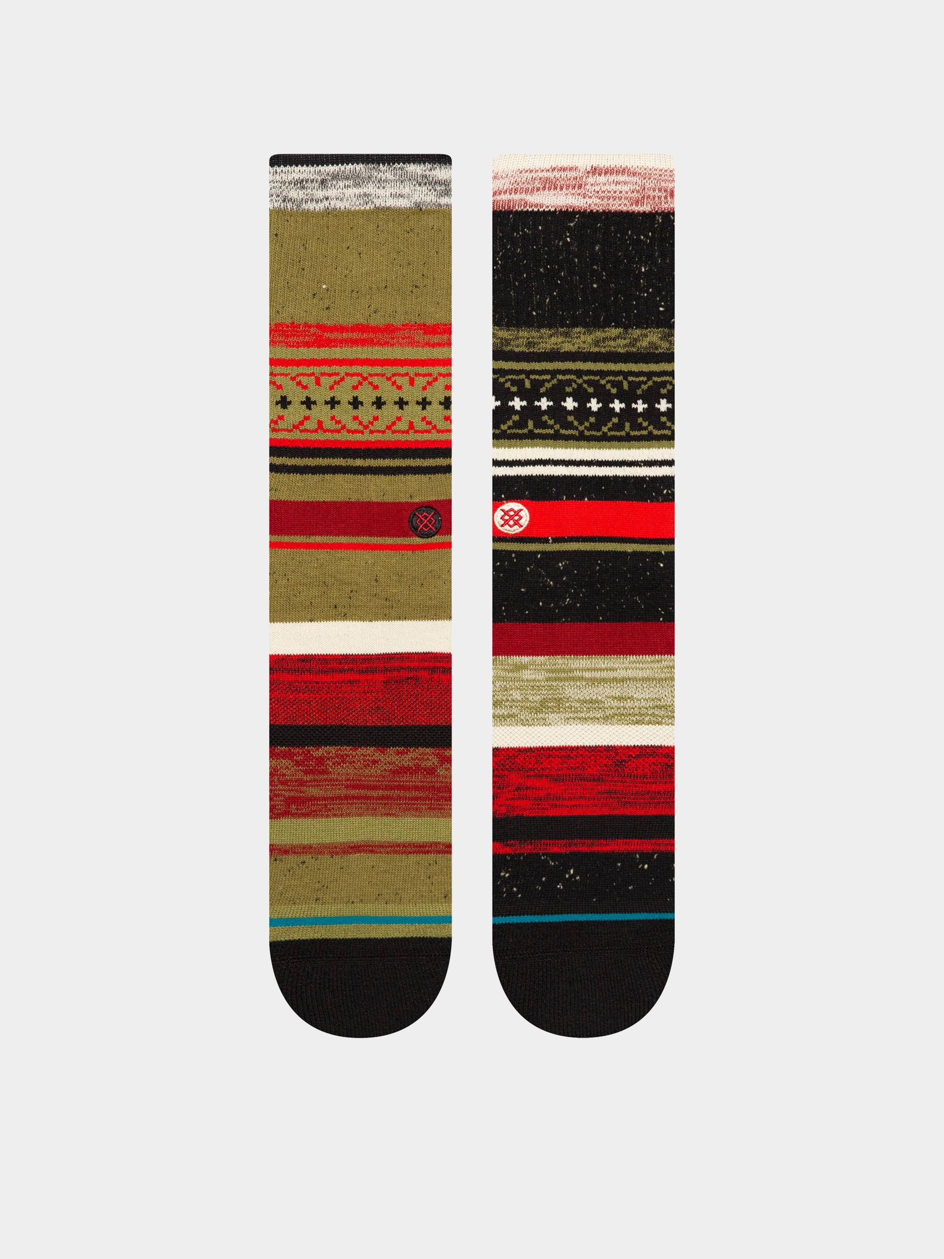 Stance Merry Merry Socks (red)