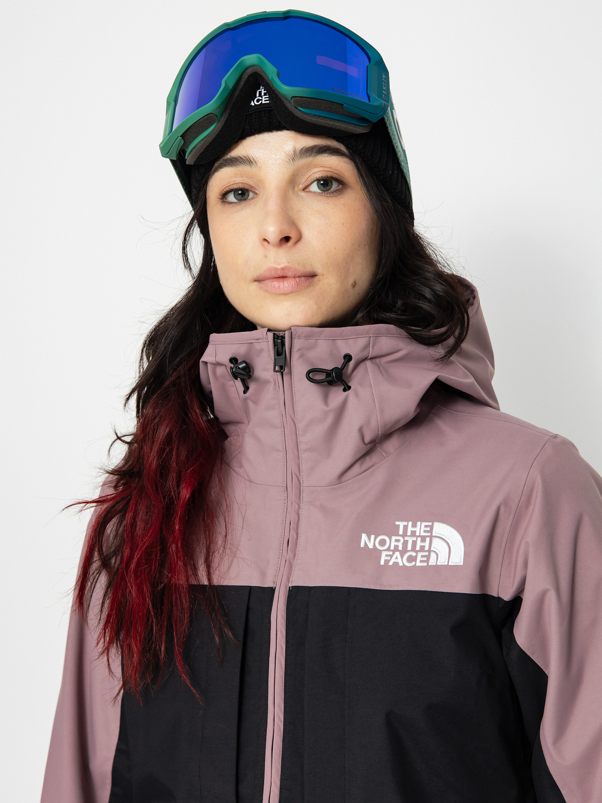 Womens The North Face Namak Insulated Snowboard jacket (fawn grey)
