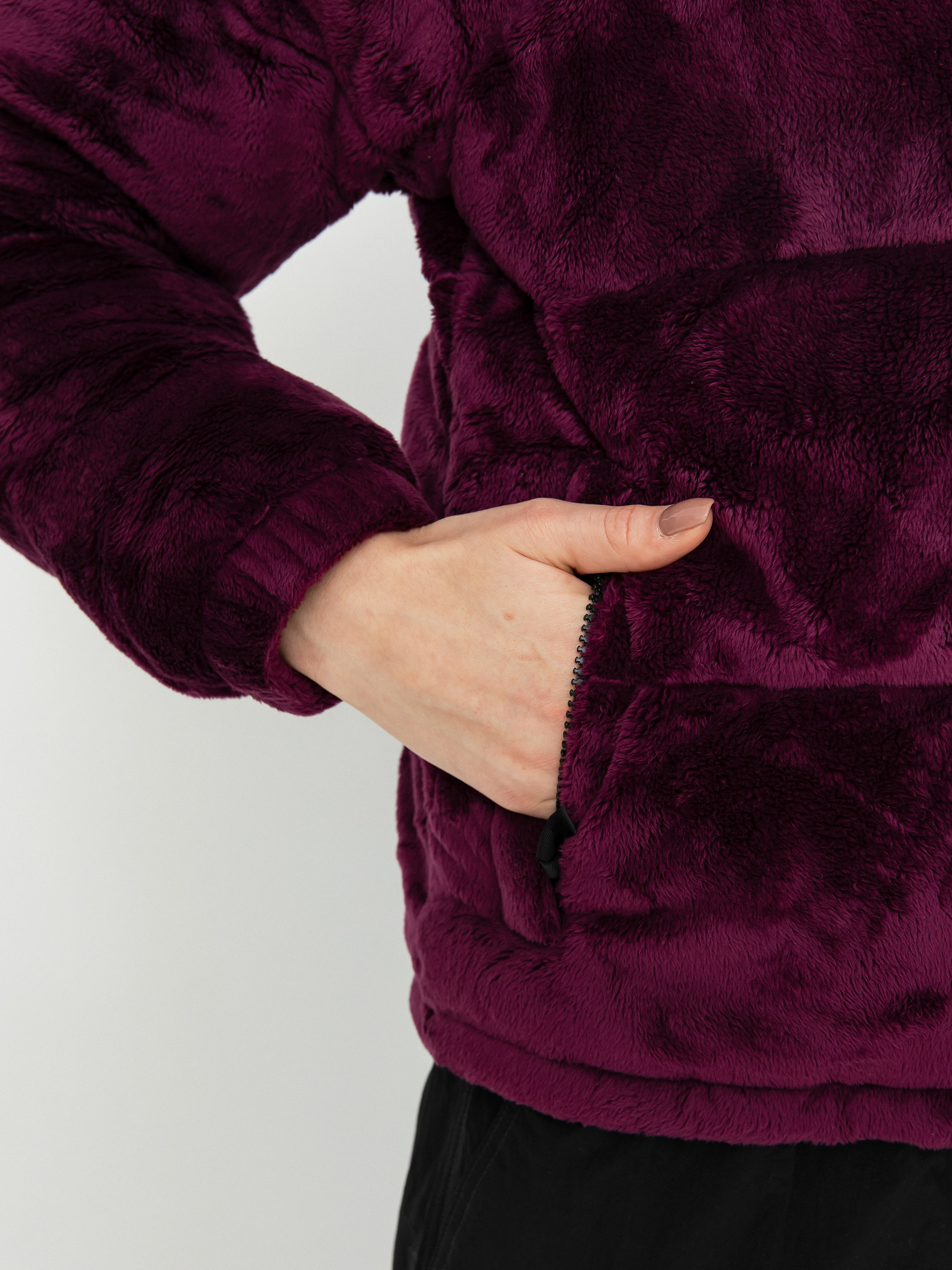 The North Face Versa Velour Nuptse Jacket Wmn - pink The North Face Versa Velour Nuptse Jacket Wmn - pink