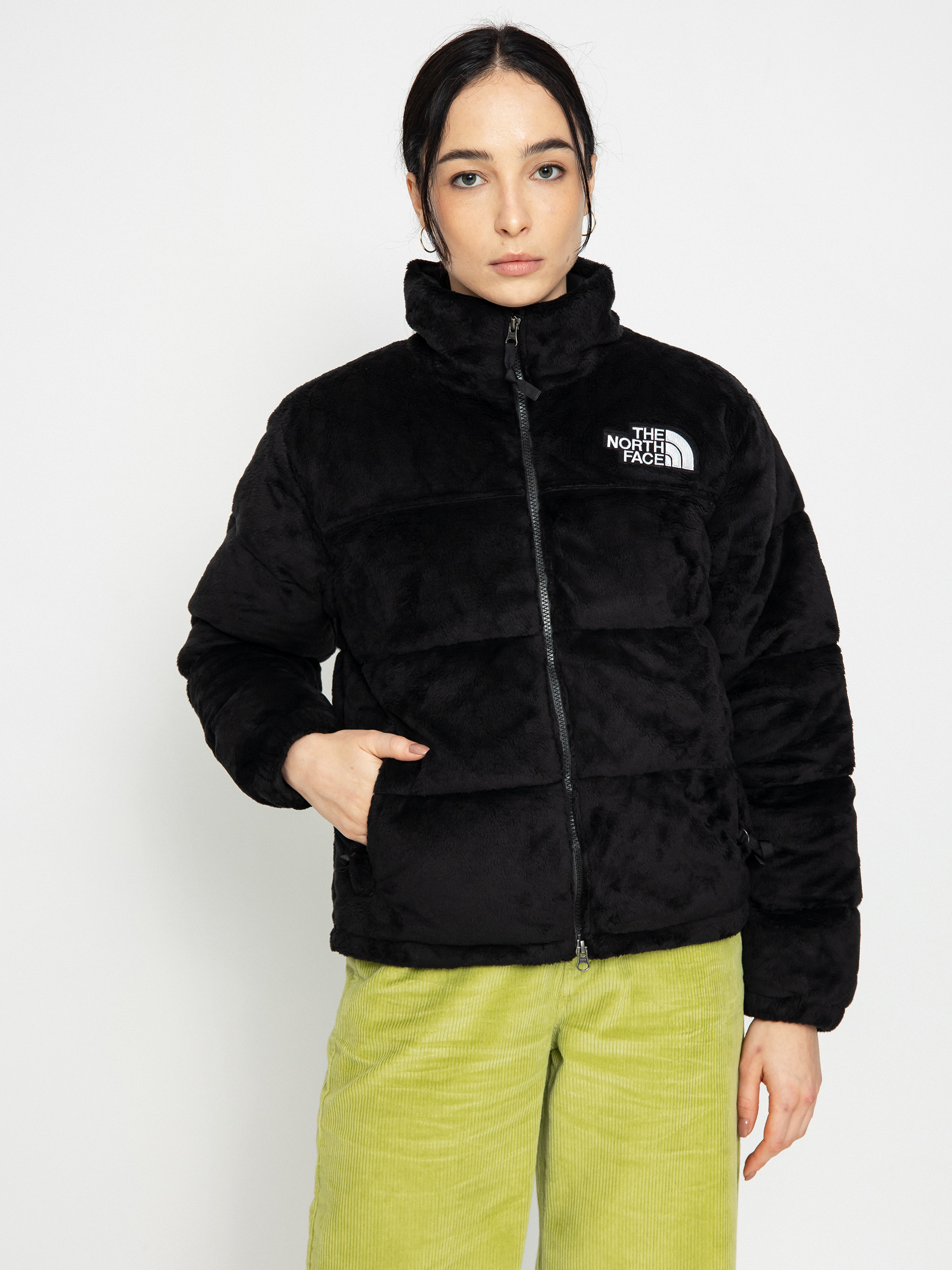 The North Face Versa Velour Nuptse Jacke Wmn Schwarz (tnf black)