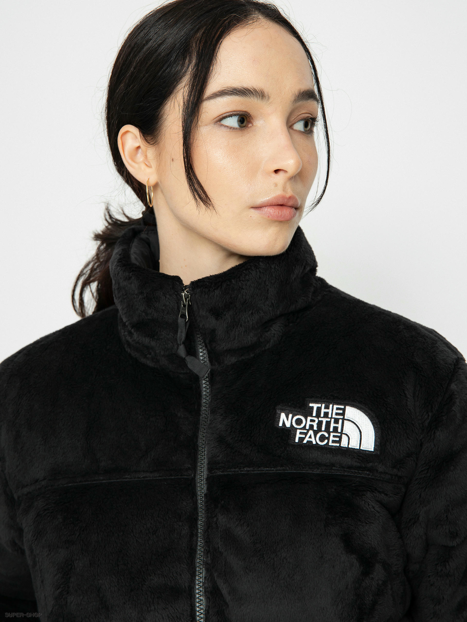 North face women's on sale black nuptse jacket