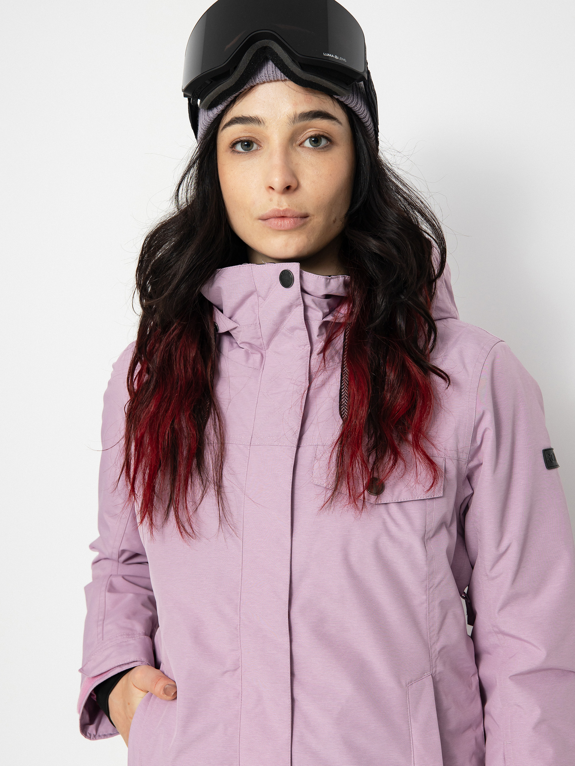 Womens Roxy Billie Snowboard jacket (pink frosting)