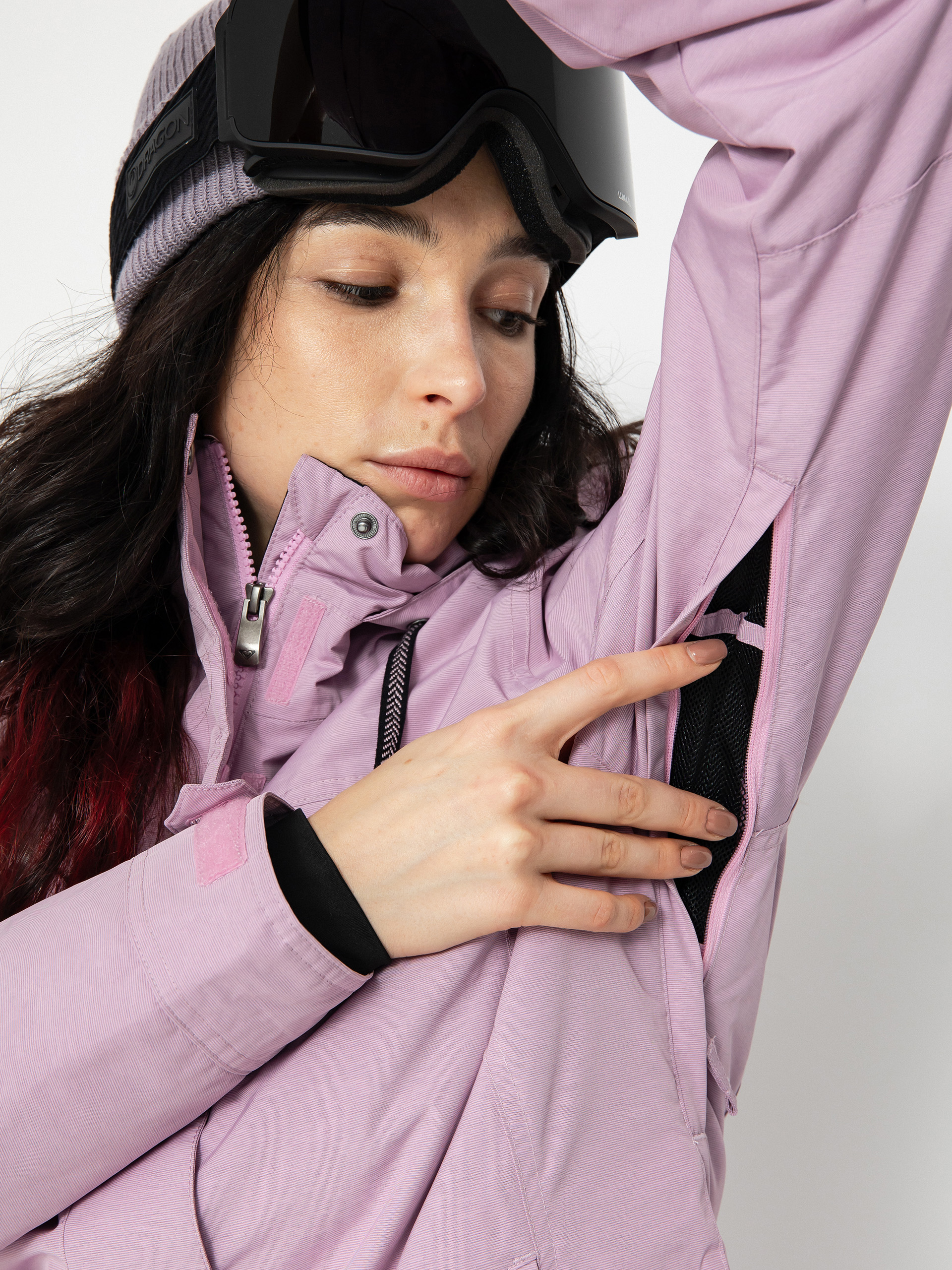 Damen Roxy Billie Snowboardjacke (pink frosting)