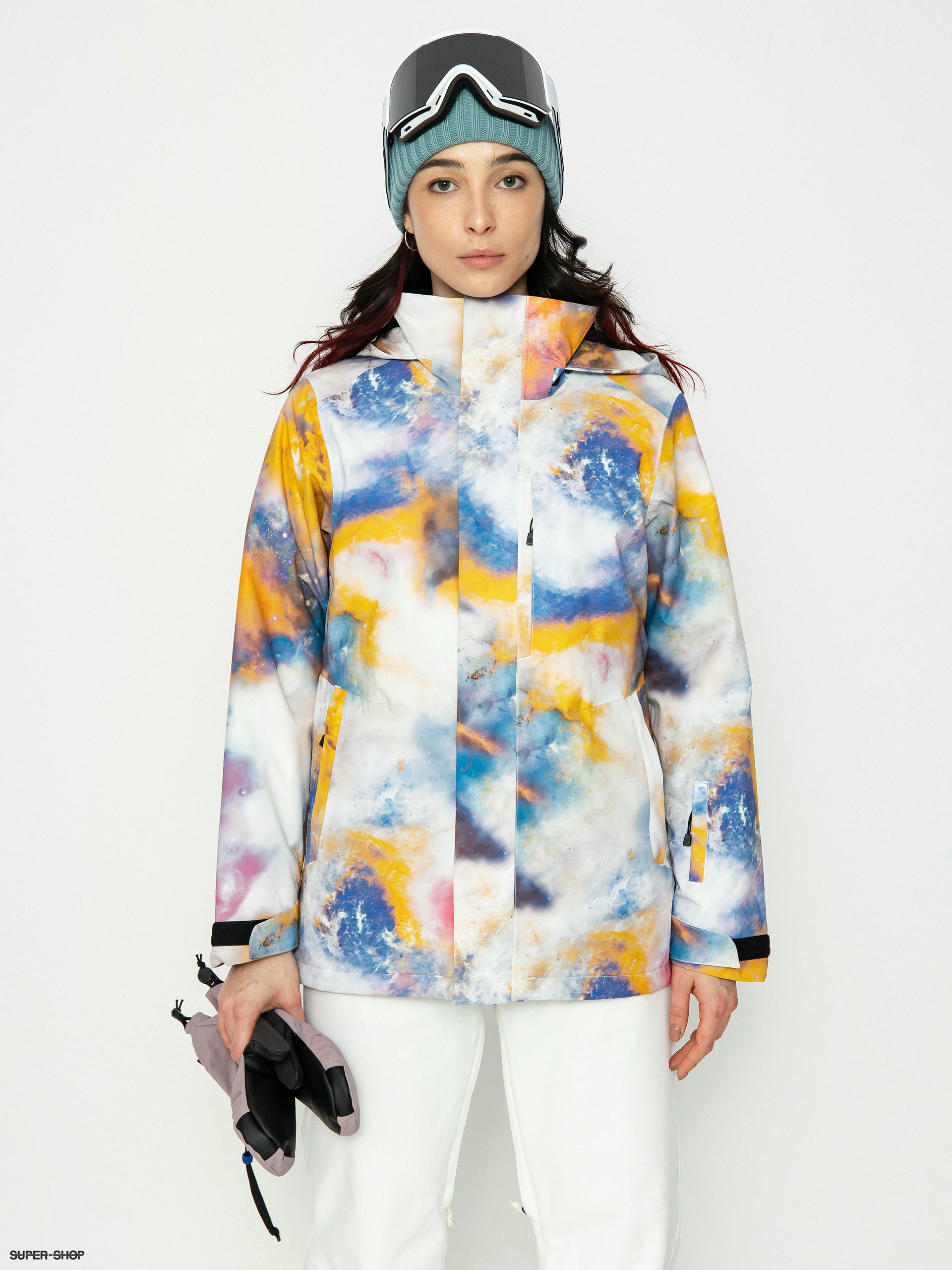 White burton snowboard on sale jacket