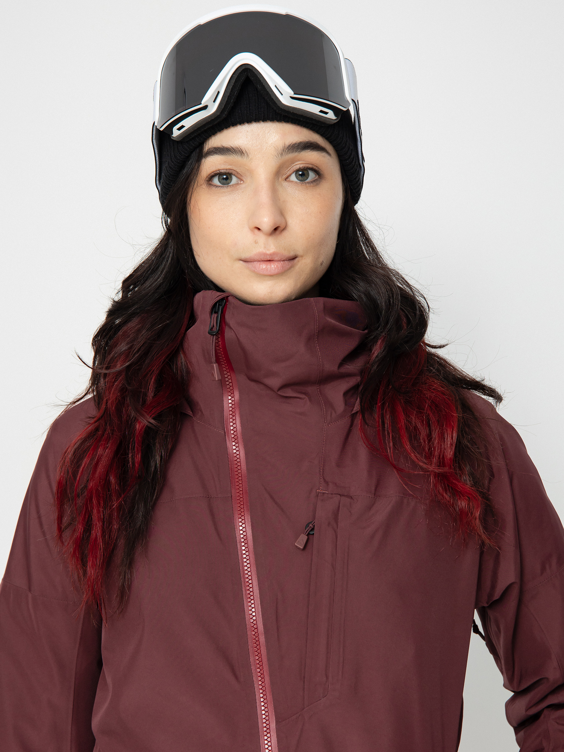 Burton Pillowline Gore Tex Snowboard jacket Wmn - burgundy (almandine)