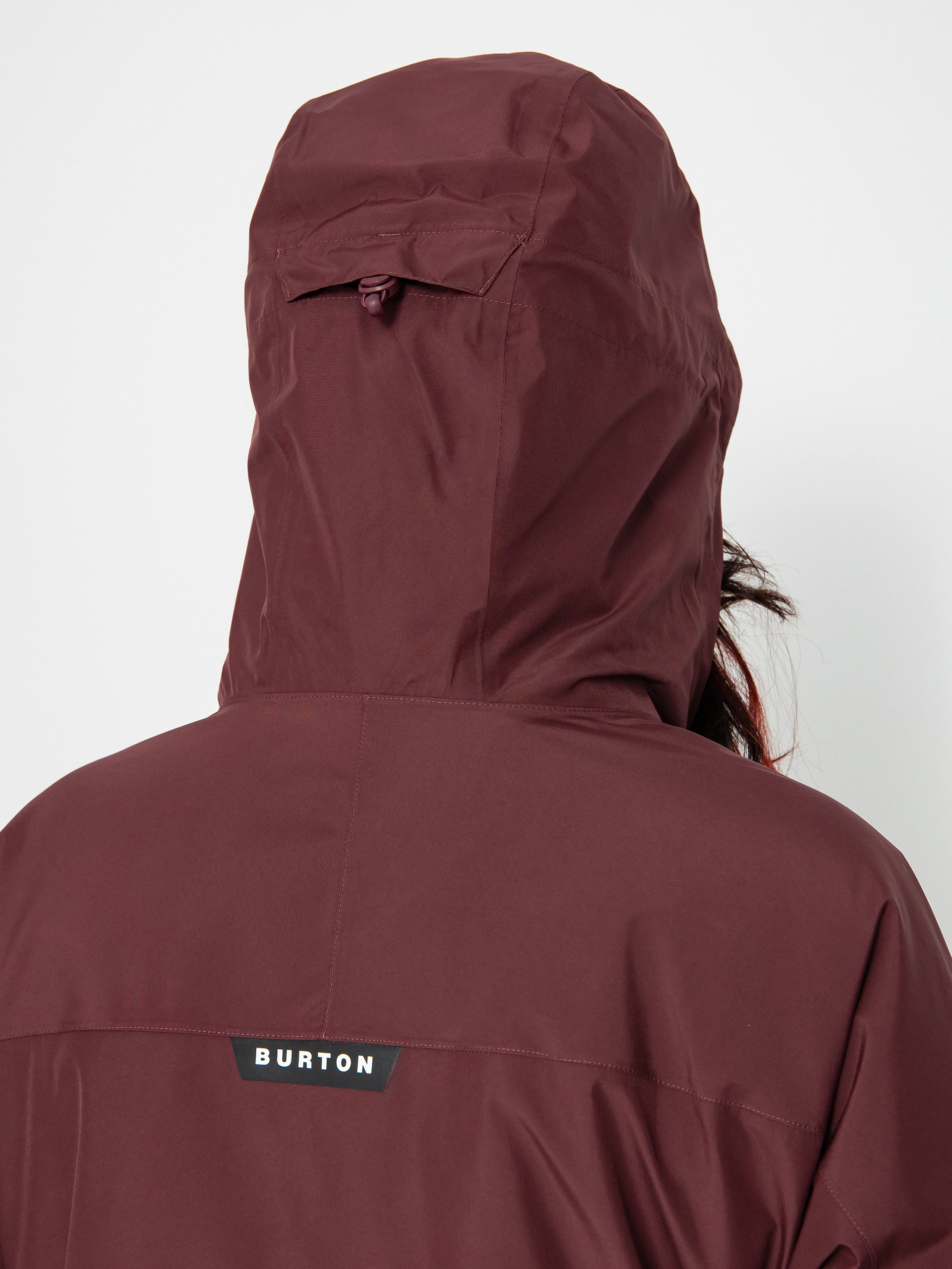 BURTON GORE-TEX XS ピンク/ブラウン Burton Pillowline Gore Tex Snowboard jacket Wmn - burgundy (almandine)