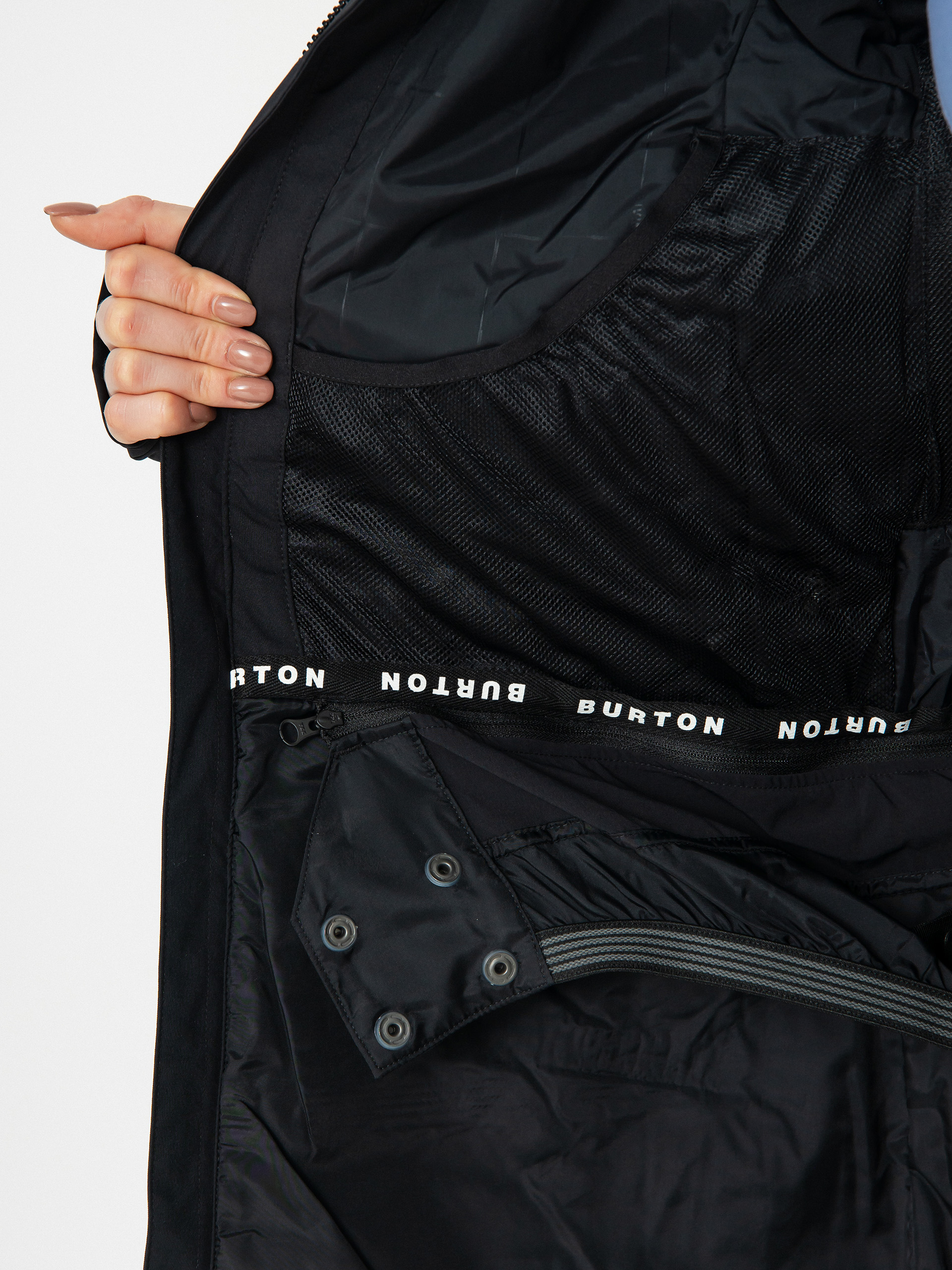 Damen Burton Prowess 2.0 Snowboard jacke (true black)
