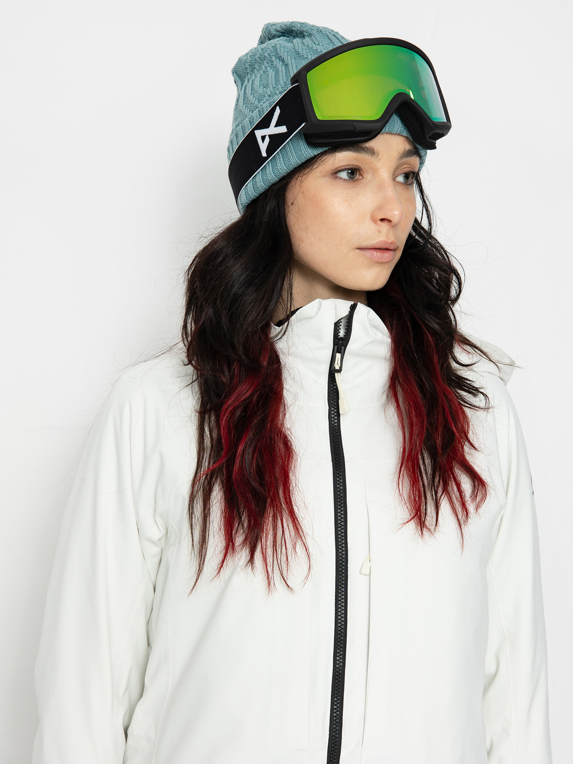 Damen Burton Prowess 2.0 Snowboard jacke (stout white)