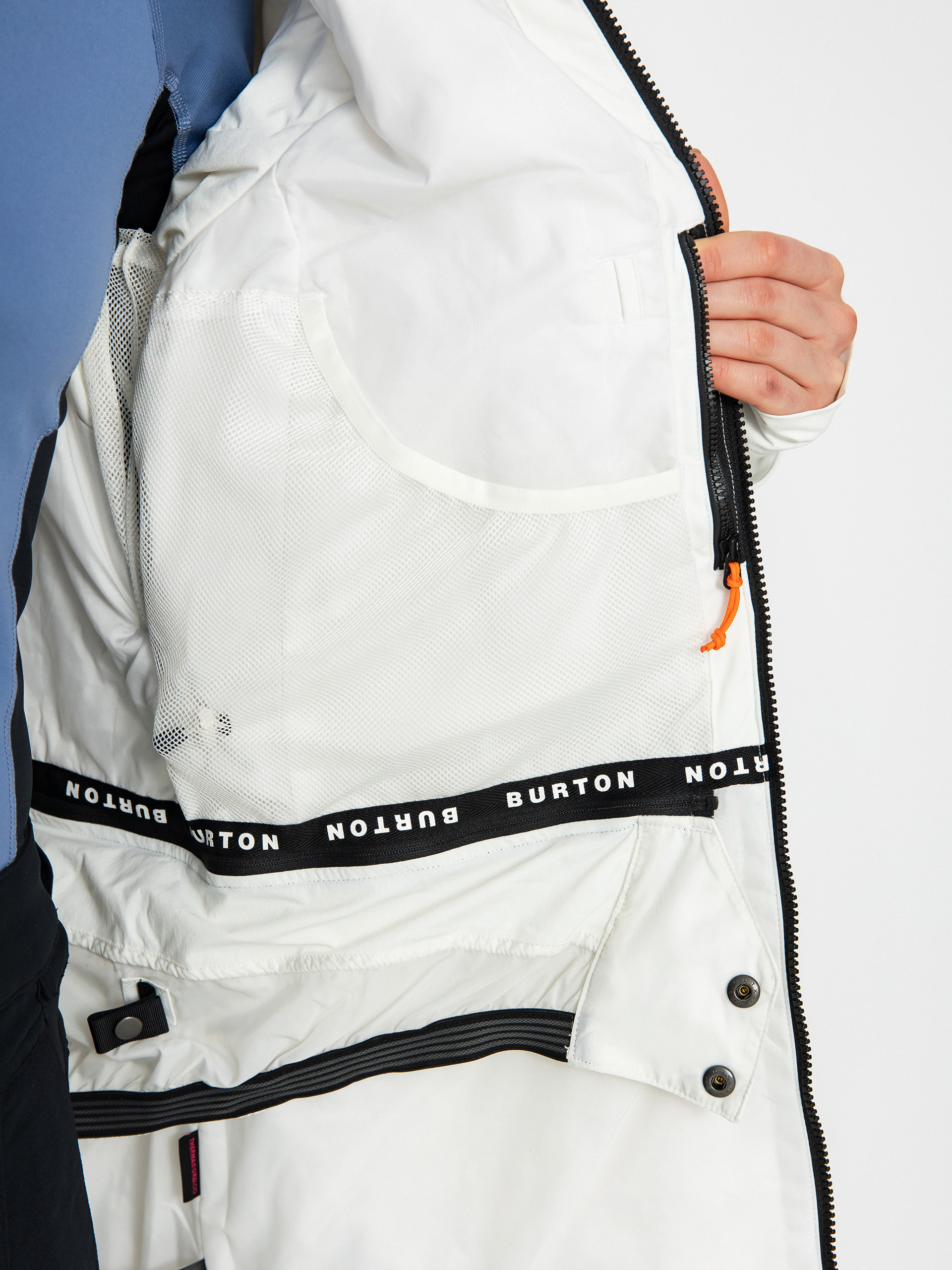 Damen Burton Prowess 2.0 Snowboard jacke (stout white)