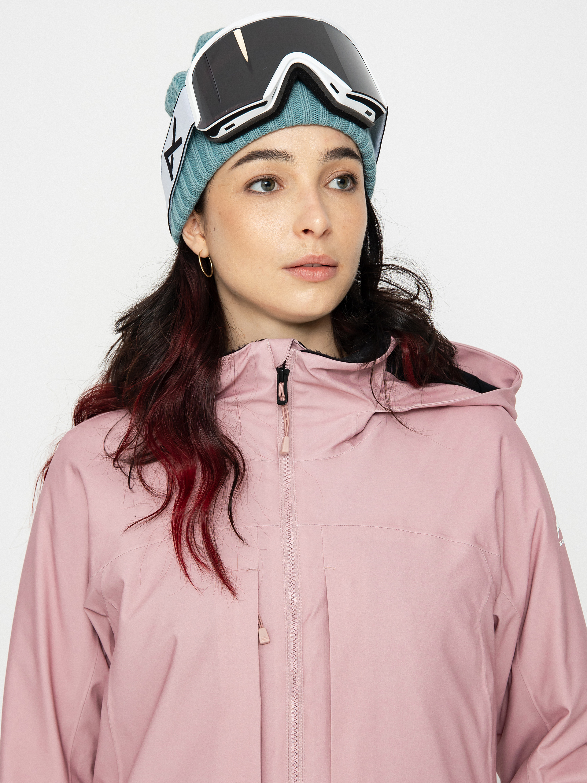 Damen Burton Prowess 2.0 Snowboardjacke (blue pink ombre)