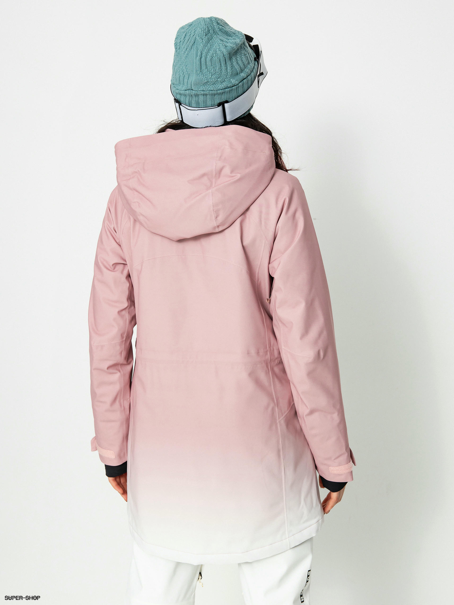 Pink snowboard jacket hot sale