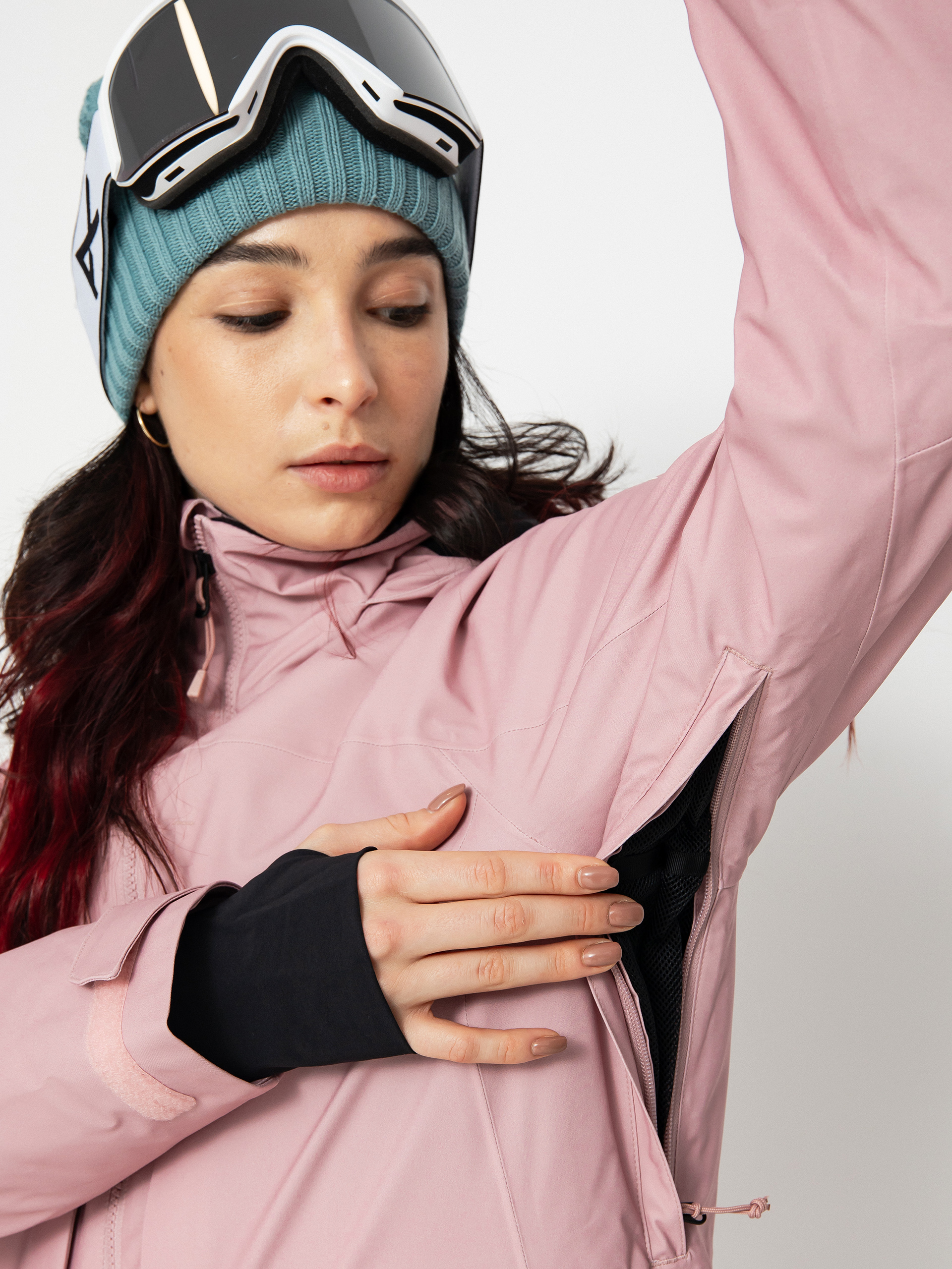 Damen Burton Prowess 2.0 Snowboardjacke (blue pink ombre)